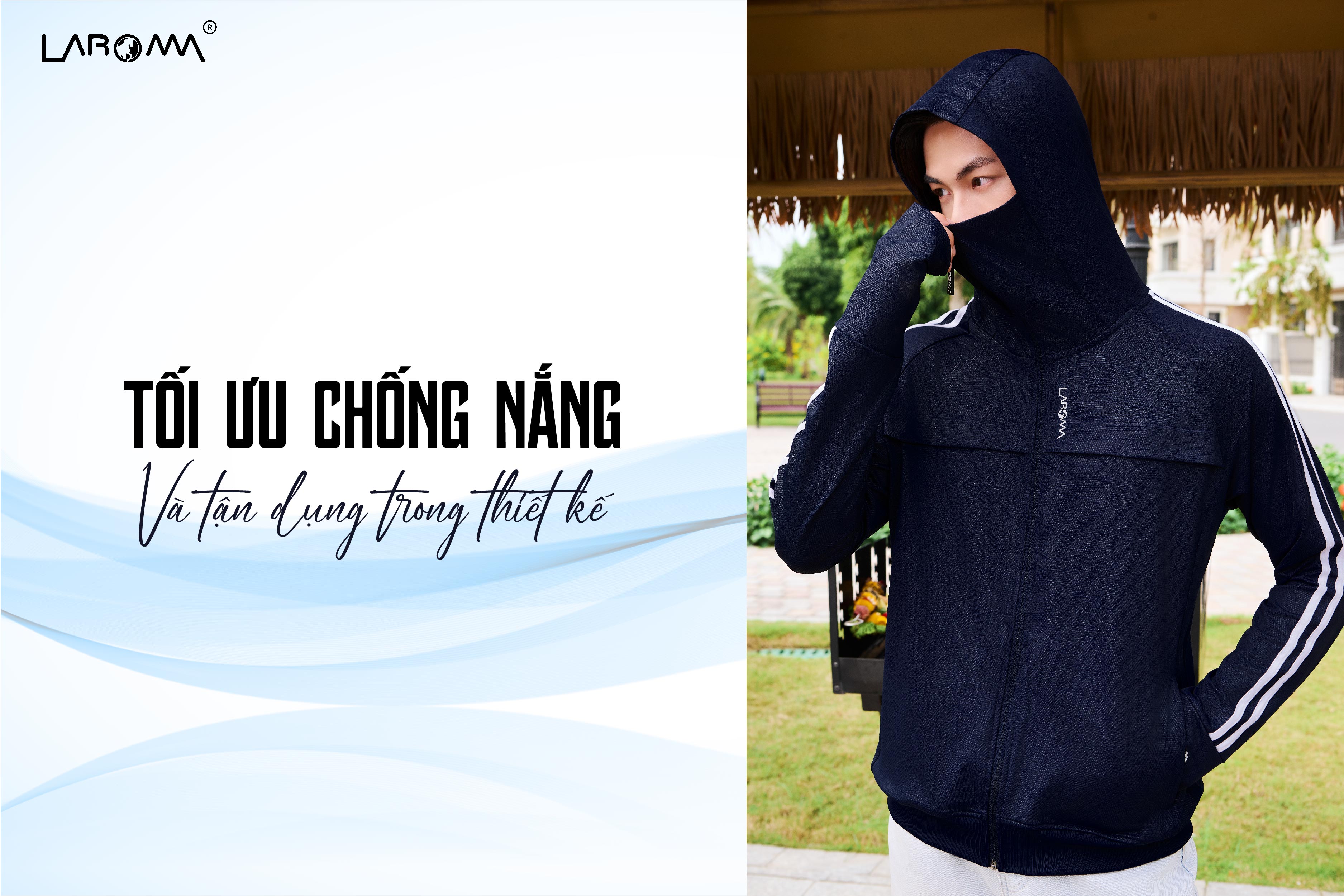 Mô tả Áo Chống Nắng Nam Coolair Laroma| UPF50+ | Vải Thơm | Làm Mát | Thời Trang | Đa Dụng - 5