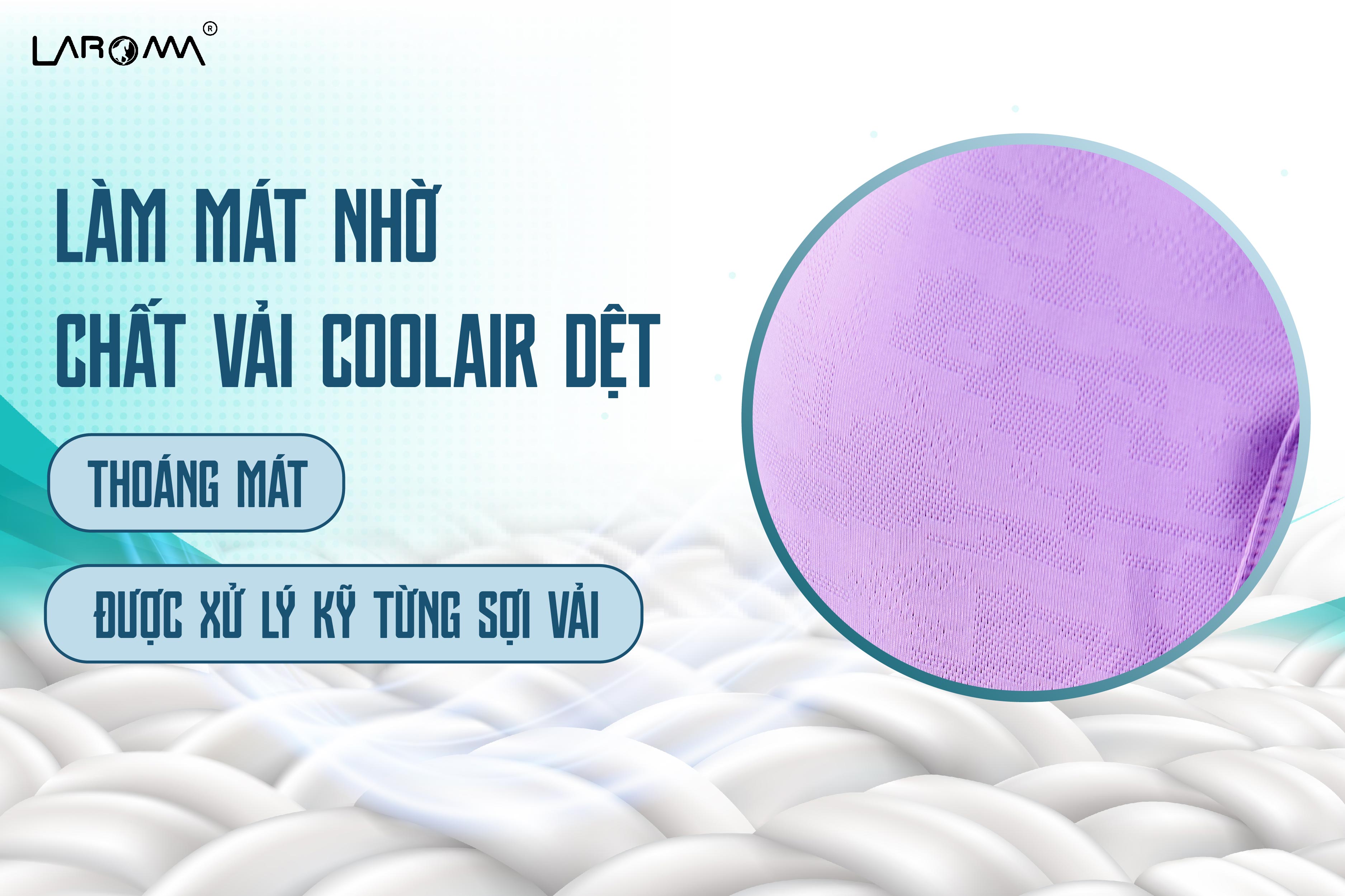 Mô tả Choàng Chống Nắng Nữ 2 Lớp Dệt Laroma| UPF50+ | Vải Thơm |Làm Mát | Thời Trang | Đa Dụng - 2