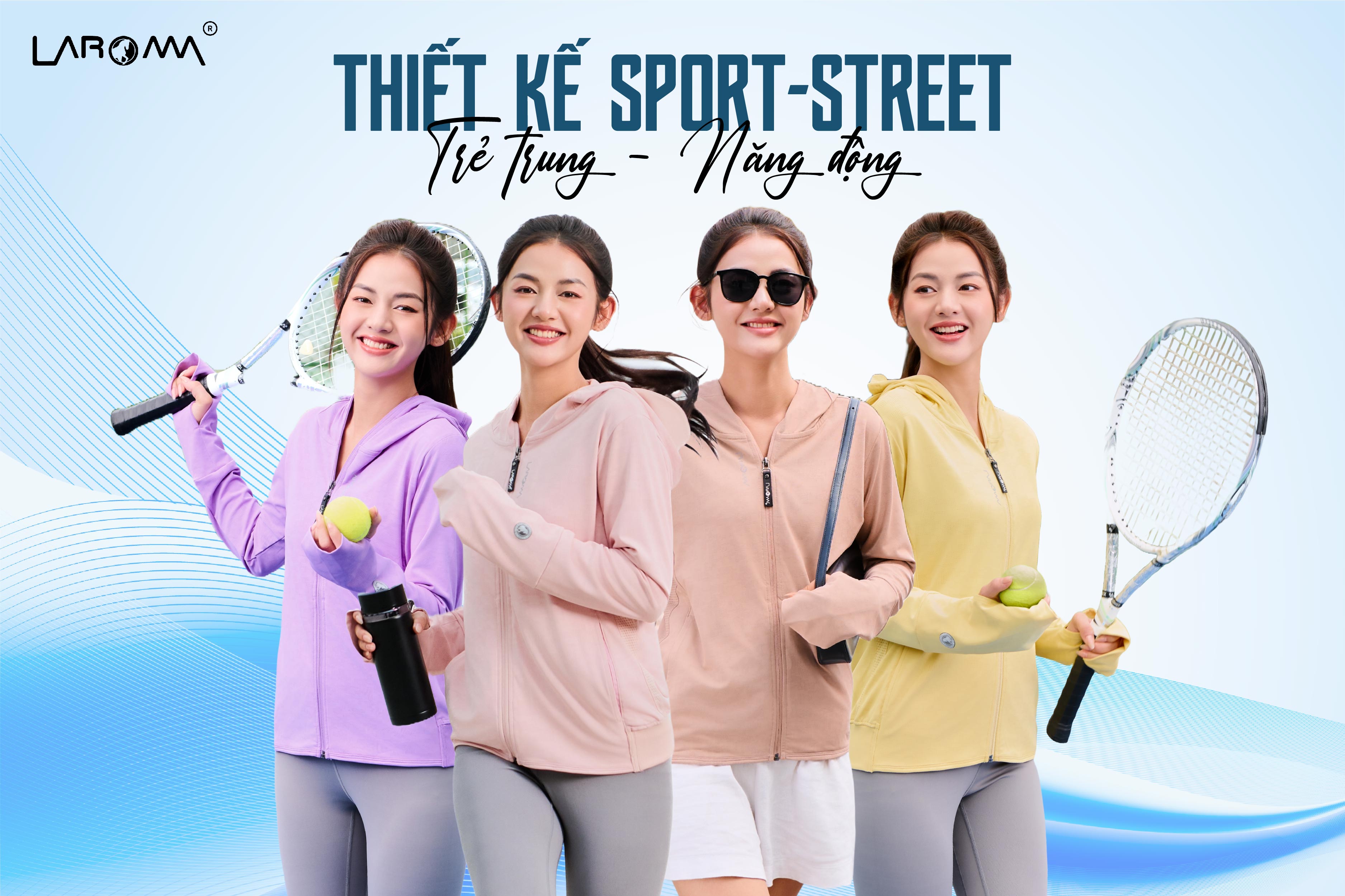 Mô tả Áo Chống Nắng Nữ 2 Lớp Dệt Laroma| UPF50+ | Vải Thơm | Làm Mát | Thời Trang | Đa Dụng - 4