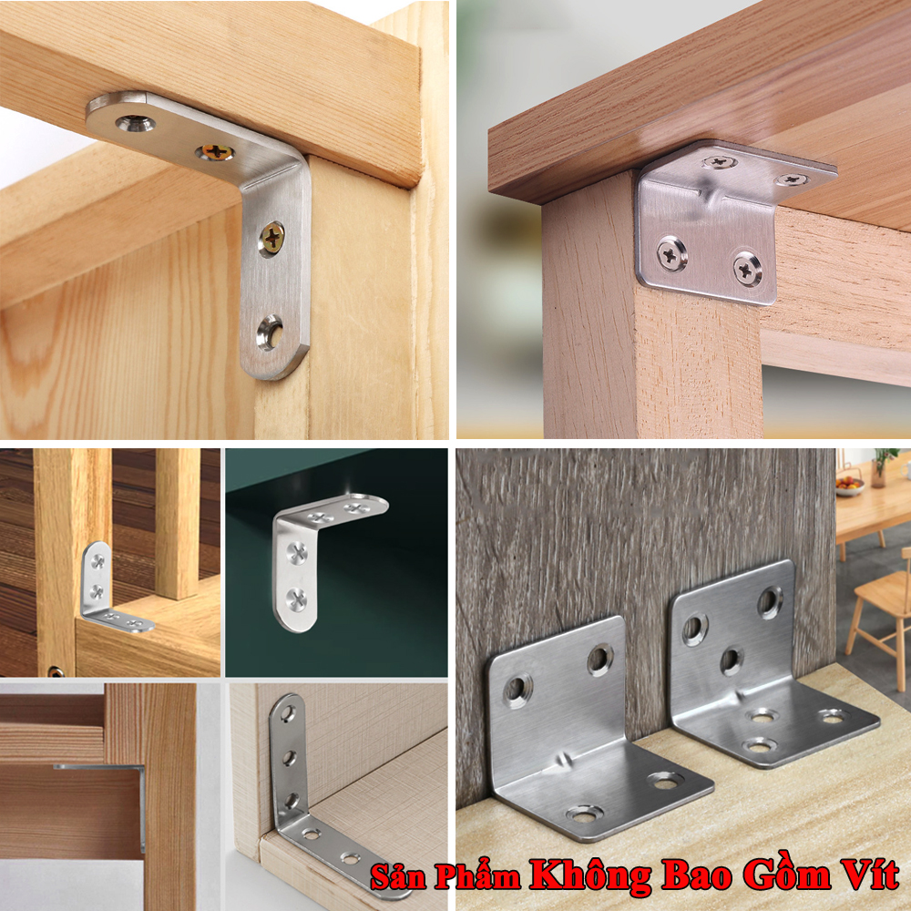COMBO Ke Góc Vuông Chữ L KUNBE Pat Góc Vuông 90 Độ Giá Đỡ Góc Chốt Giữ ...