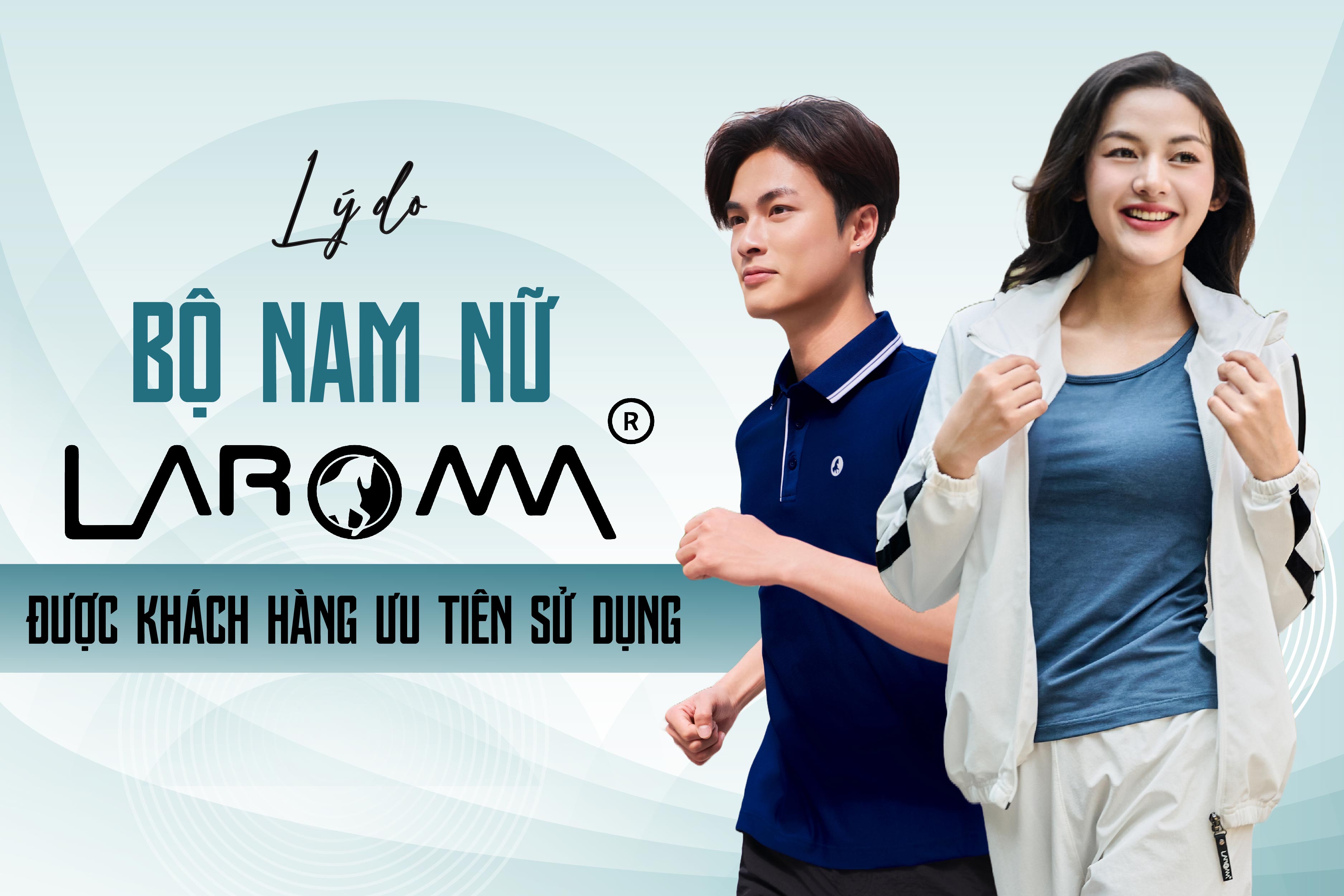 Mô tả Bộ Thể Thao Nam Phối Kẻ Laroma | Trẻ trung - Năng động - 1