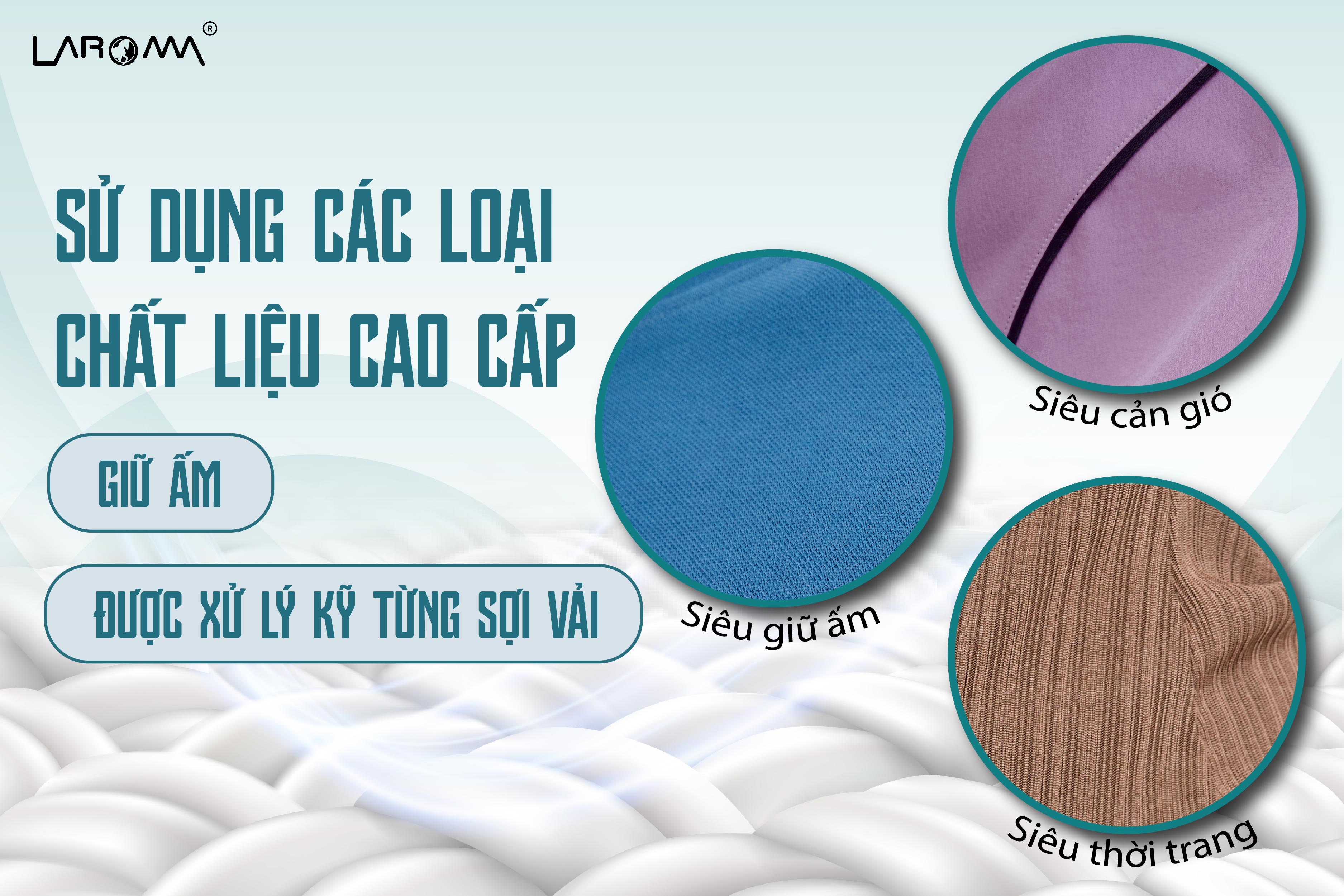 Mô tả Bộ Thể Thao Nam Phối Kẻ Laroma | Trẻ trung - Năng động - 2