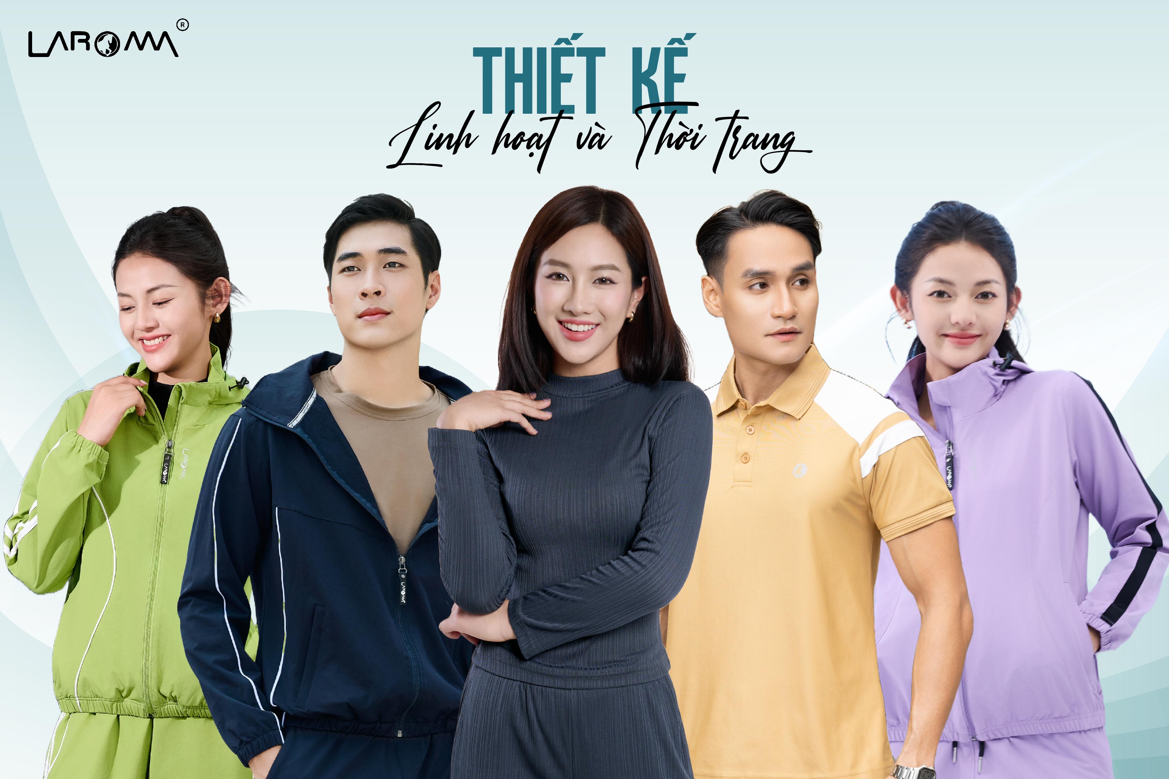 Mô tả Bộ Thể Thao Nam Phối Kẻ Laroma | Trẻ trung - Năng động - 4