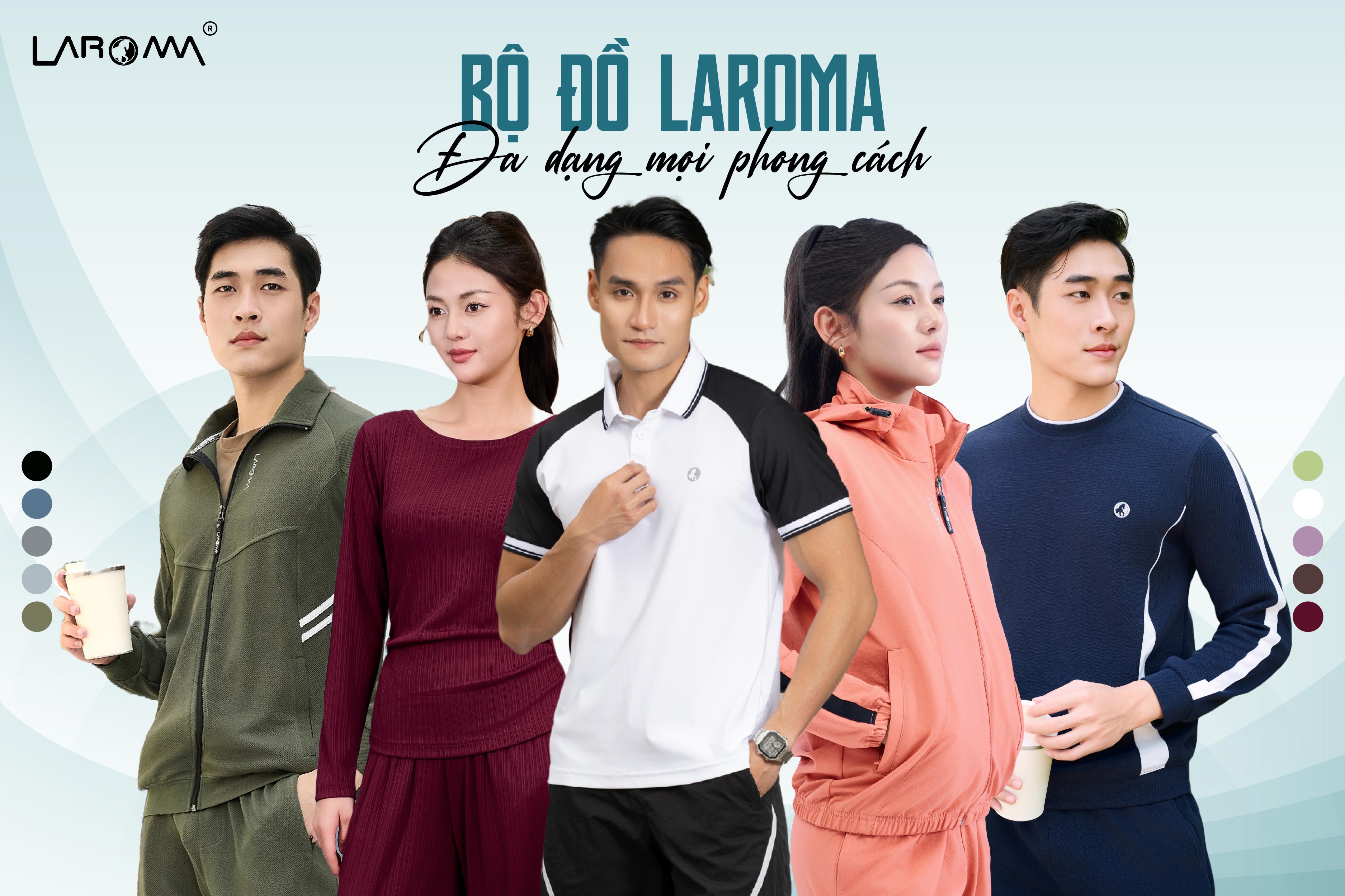 Mô tả Bộ Thể Thao Nam Phối Kẻ Laroma | Trẻ trung - Năng động - 6