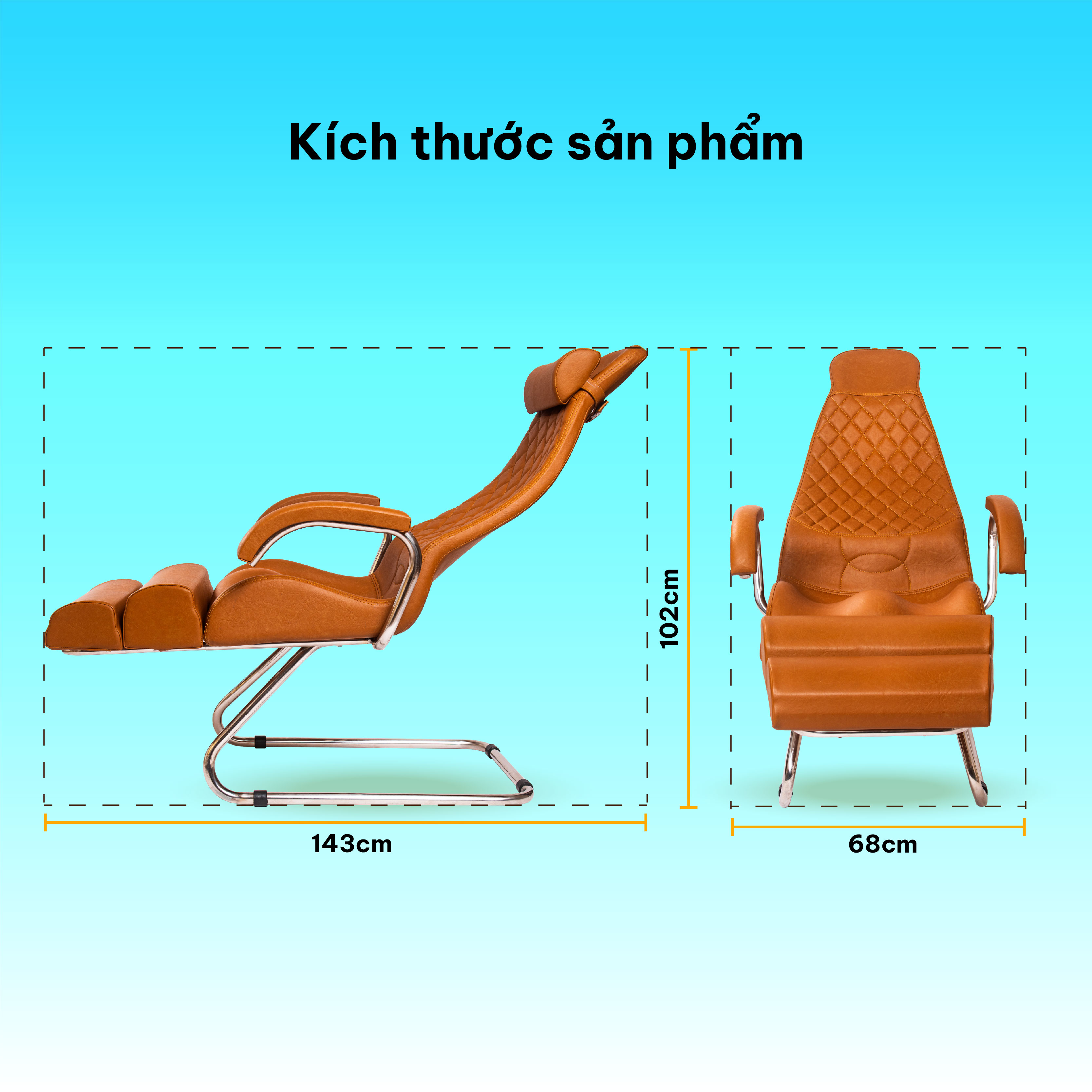 Mô tả Ghế sáng chế DOCTORLOAN 135 độ giúp hỗ trợ nắn chỉnh cột sống - 5