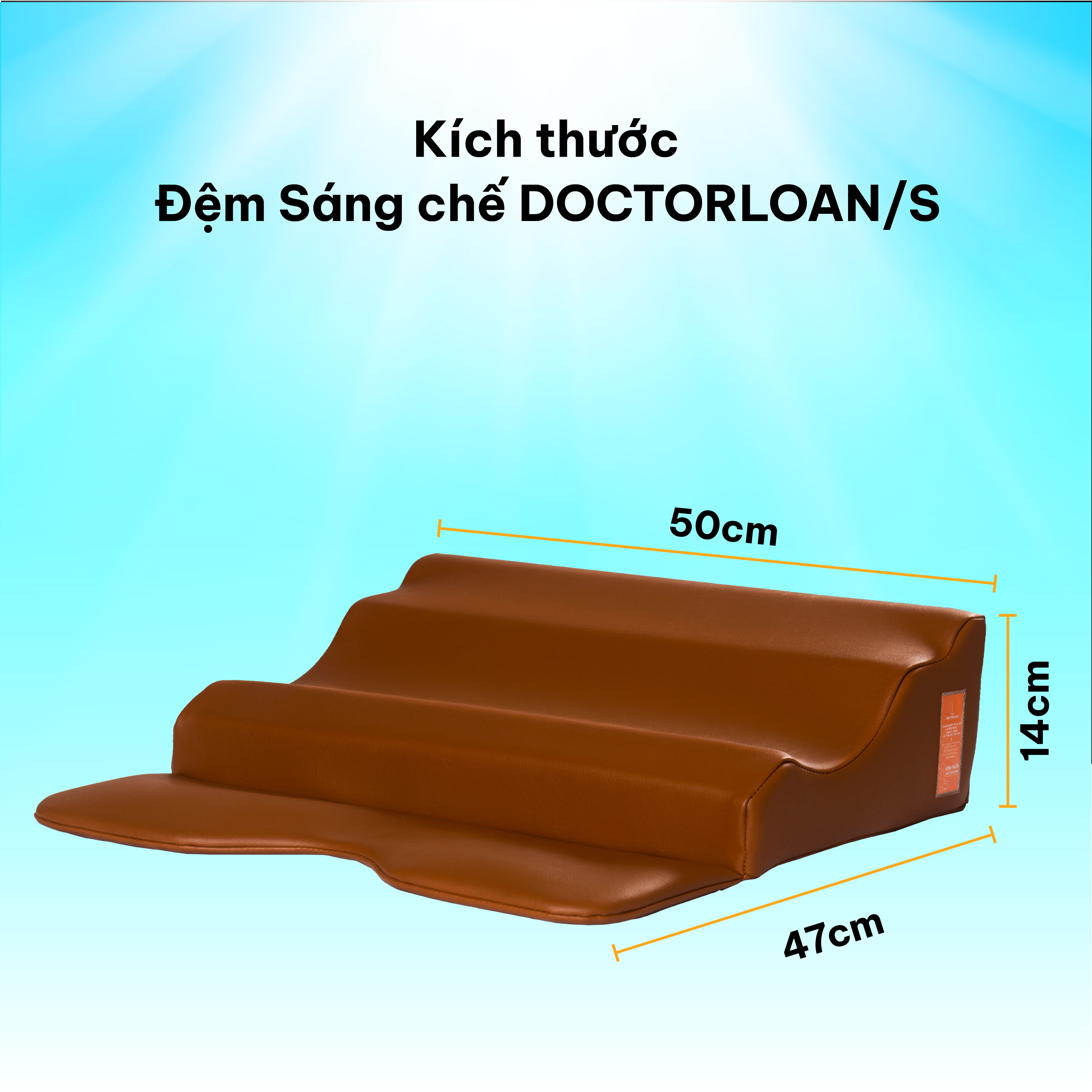 Mô tả Đệm ngồi thiền DoctorLoan giữ dáng ngồi hỗ trợ nắn chỉnh cột sống - 7