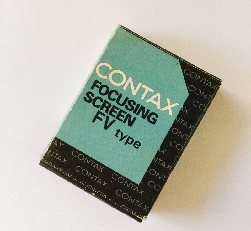 その他 CONTAX FOCUSING SCREEN FW FU FV FS type Almost UNUSED] Contax Focusing Screen FS type S-1 for Contax