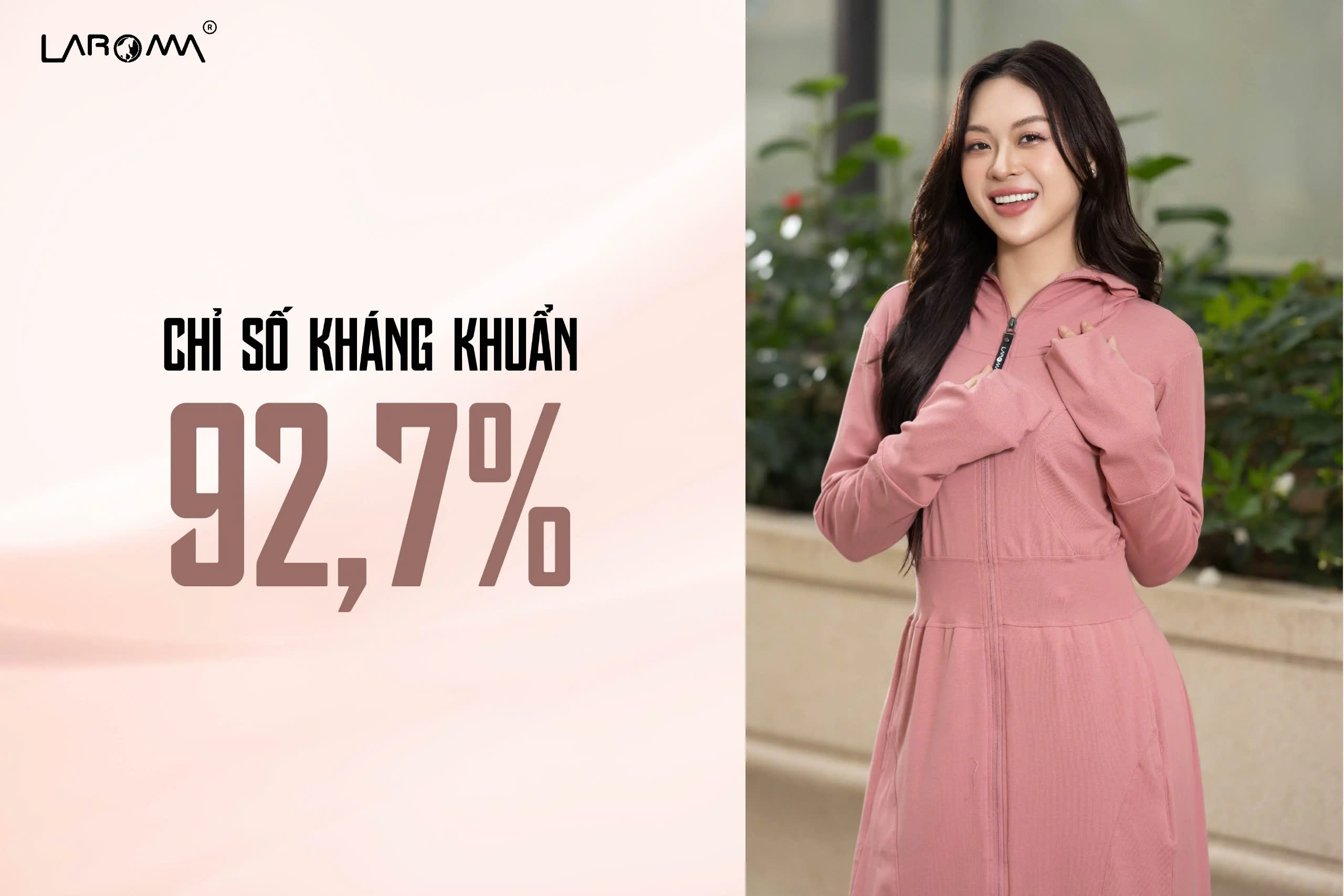 Mô tả Choàng Chống Nắng Nữ Cotton Laroma| UPF50+ | Vải Thơm | Làm Mát | Thời Trang | Đa Dụng - 3