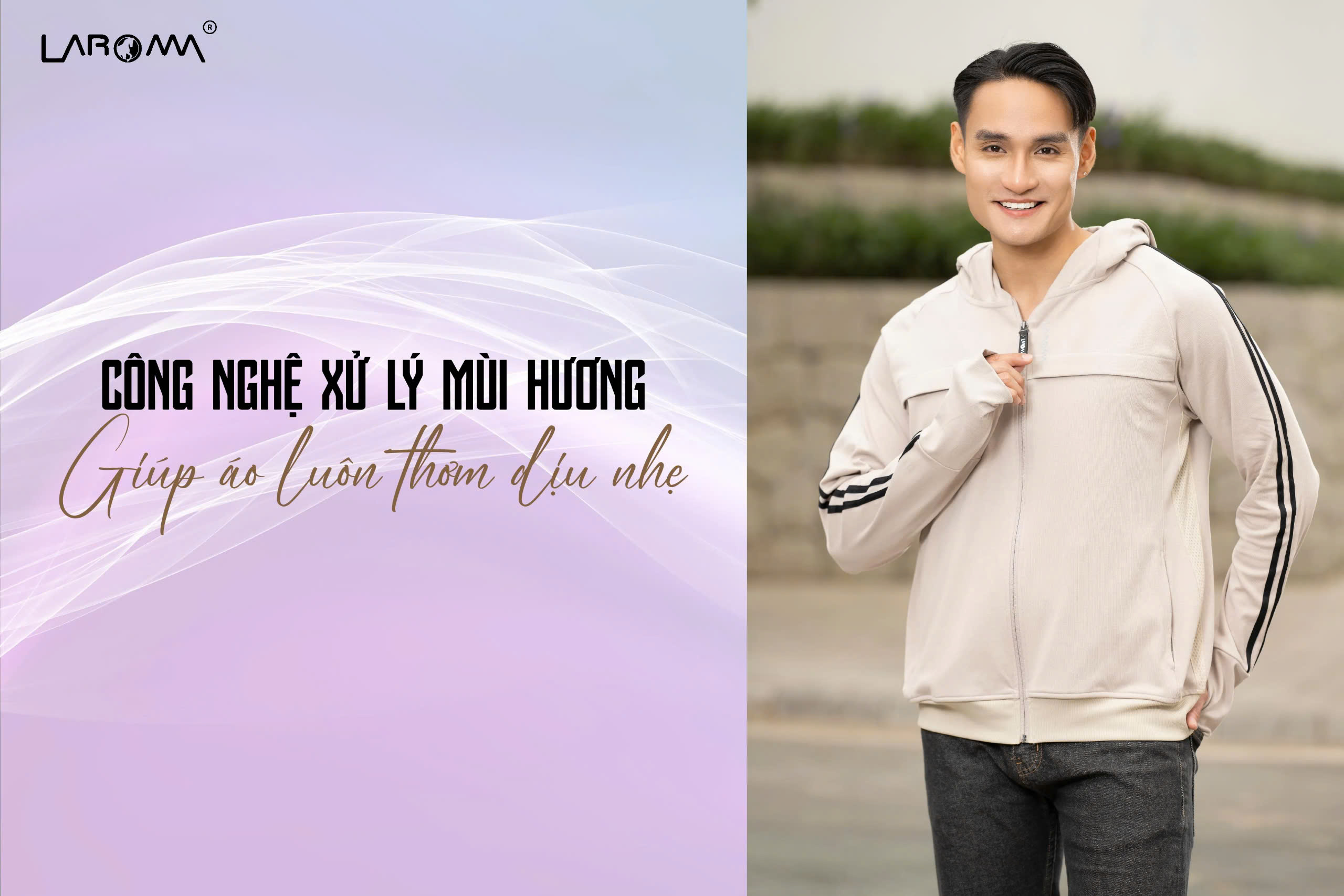 Mô tả Áo Chống Nắng Nam Cotton Laroma| UPF50+ | Vải Thơm | Làm Mát | Thời Trang | Đa Dụng - 4