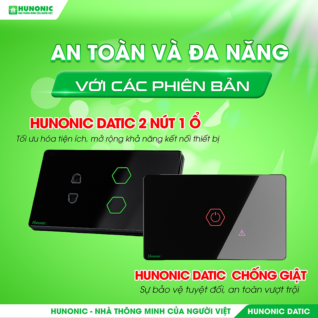 Công tắc thông minh Hunonic Datic DTSWU1
