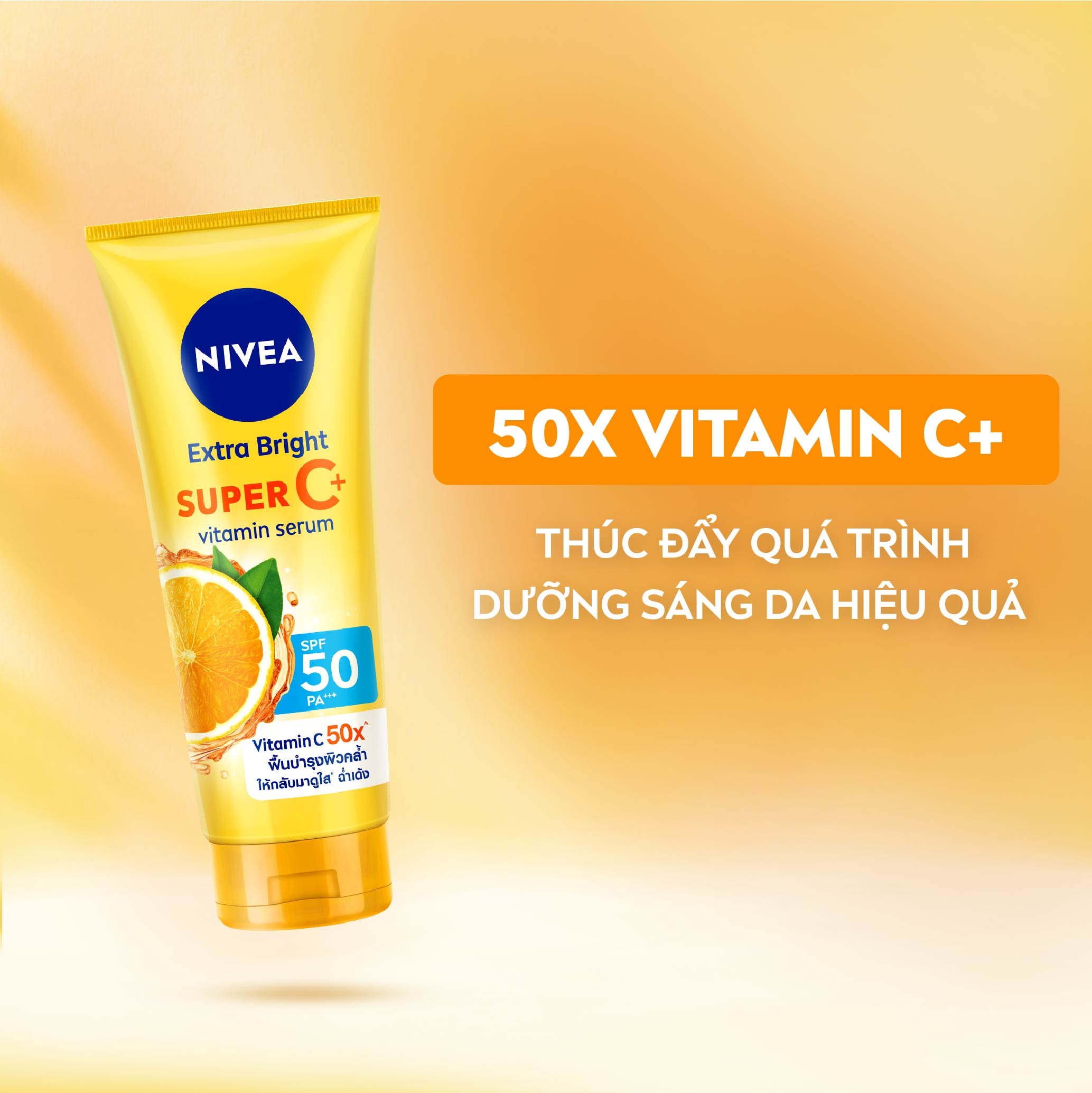 Mô tả Serum Dưỡng Thể & Chống Nắng SPF50 PA+++ NIVEA Vitamin Super C+ (170 ml) - 98448 - 4