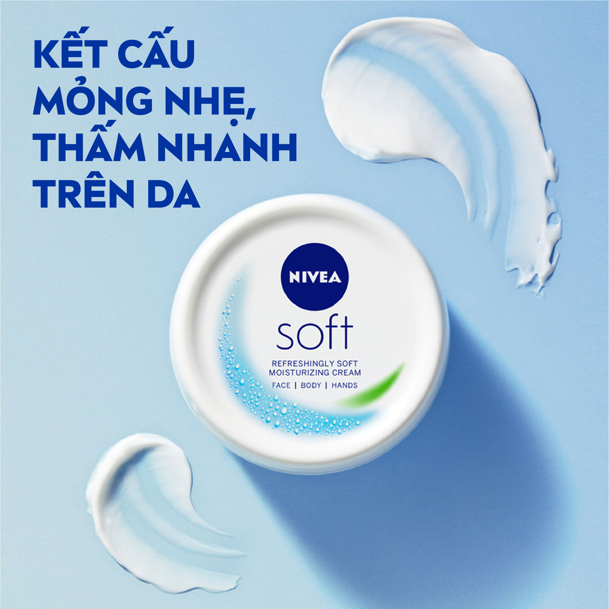 Mô tả Kem Dưỡng Mềm Da NIVEA Soft Crème (50 ml) - 89054 - 3