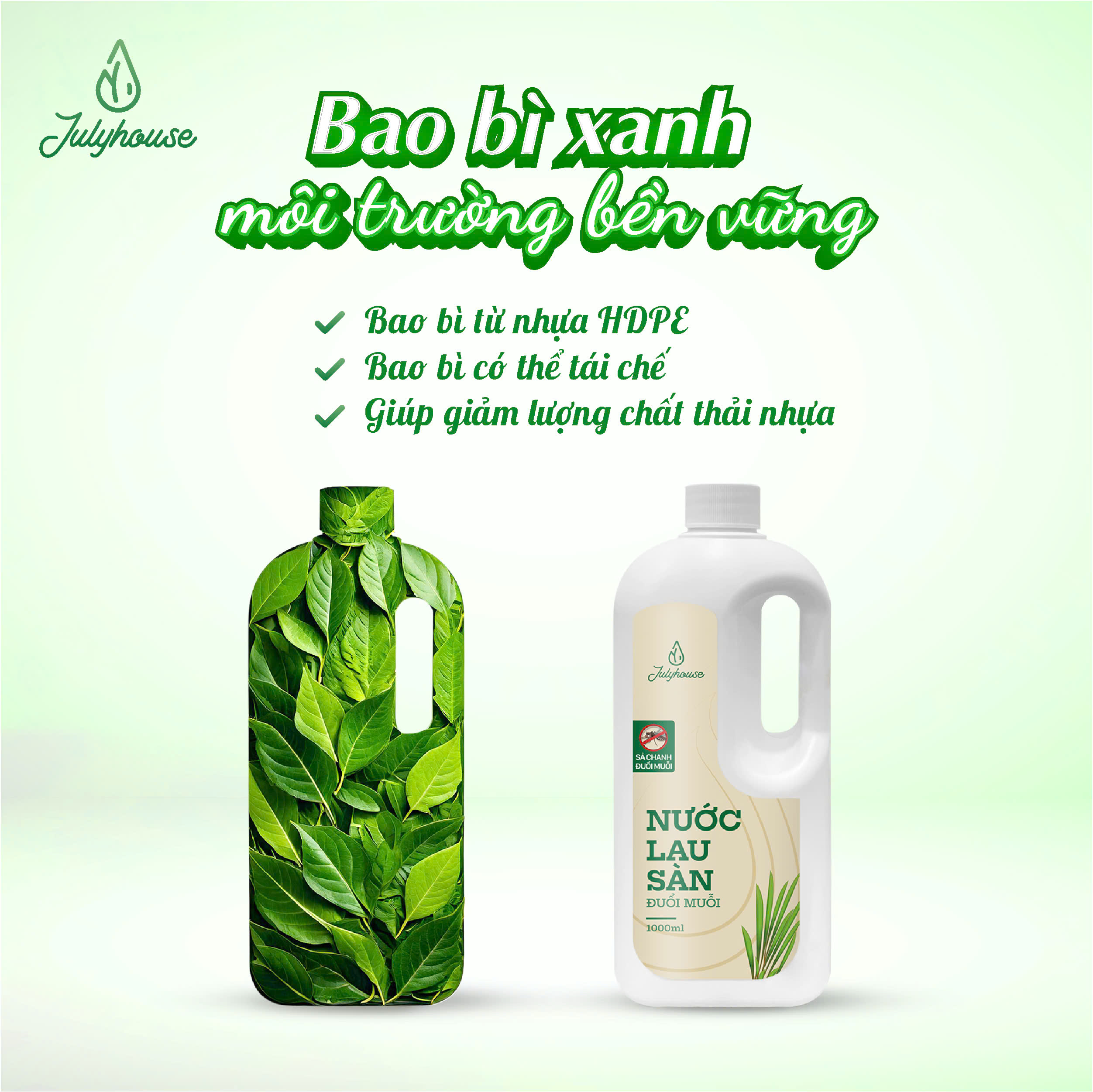 Mô tả Nước lau sàn nhà tinh dầu Sả Chanh thơm thư giãn như spa 1000ml JULYHOUSE - 6