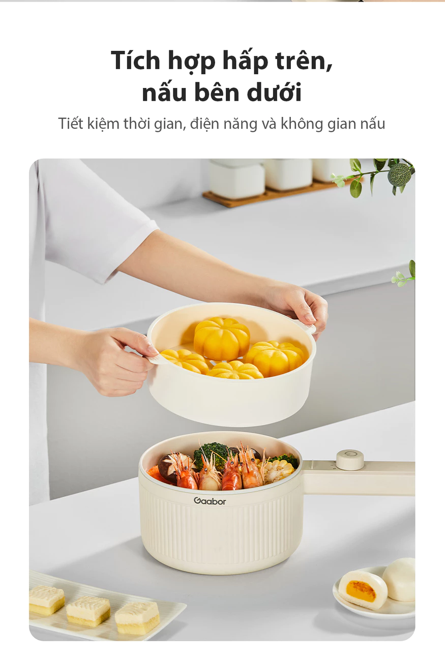 Nắp kính nồi Gaabor EC-20E01B