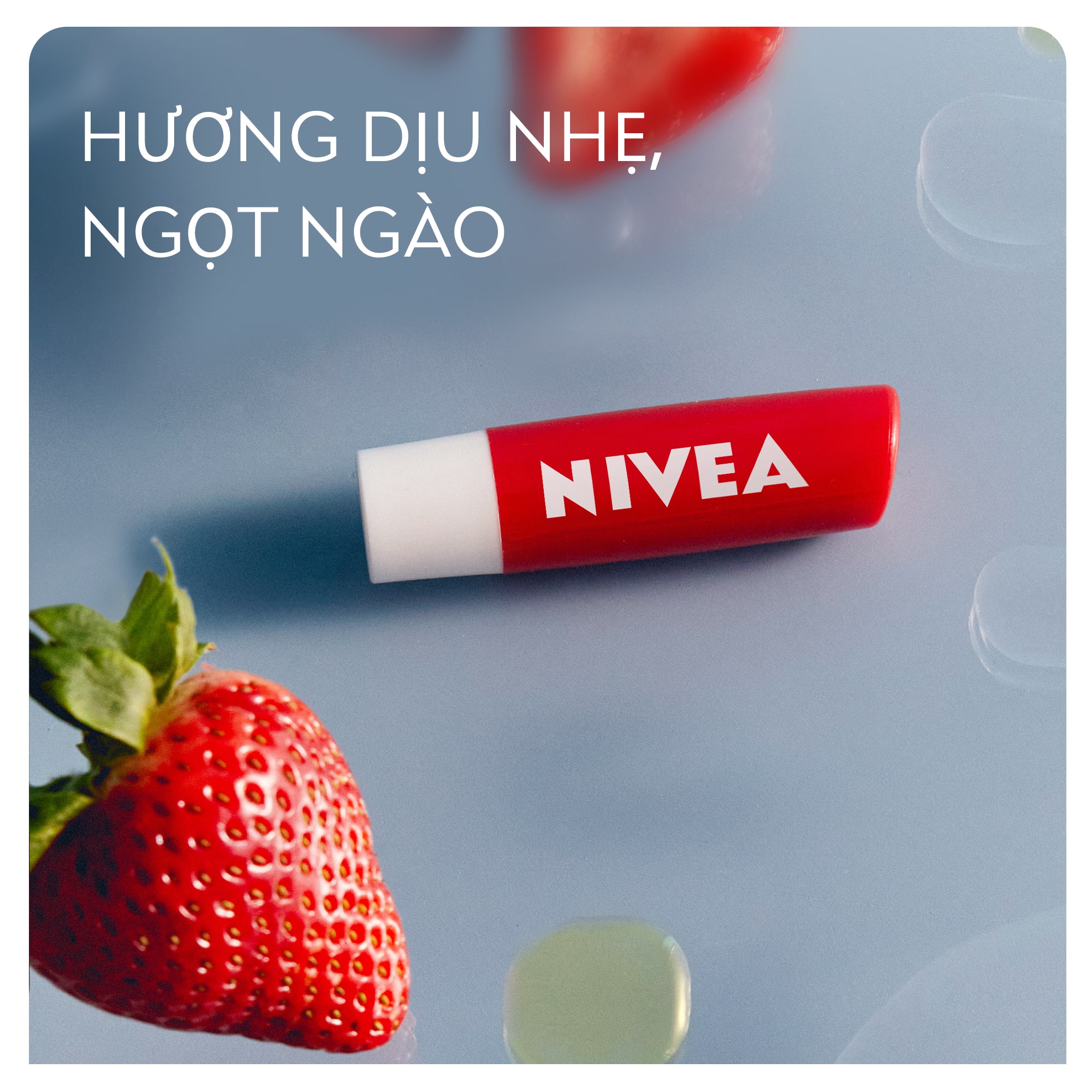 Mô tả Son Dưỡng NIVEA Strawberry Shine Sắc Đỏ Dâu Tây (4.8 g) - 85083 - 4