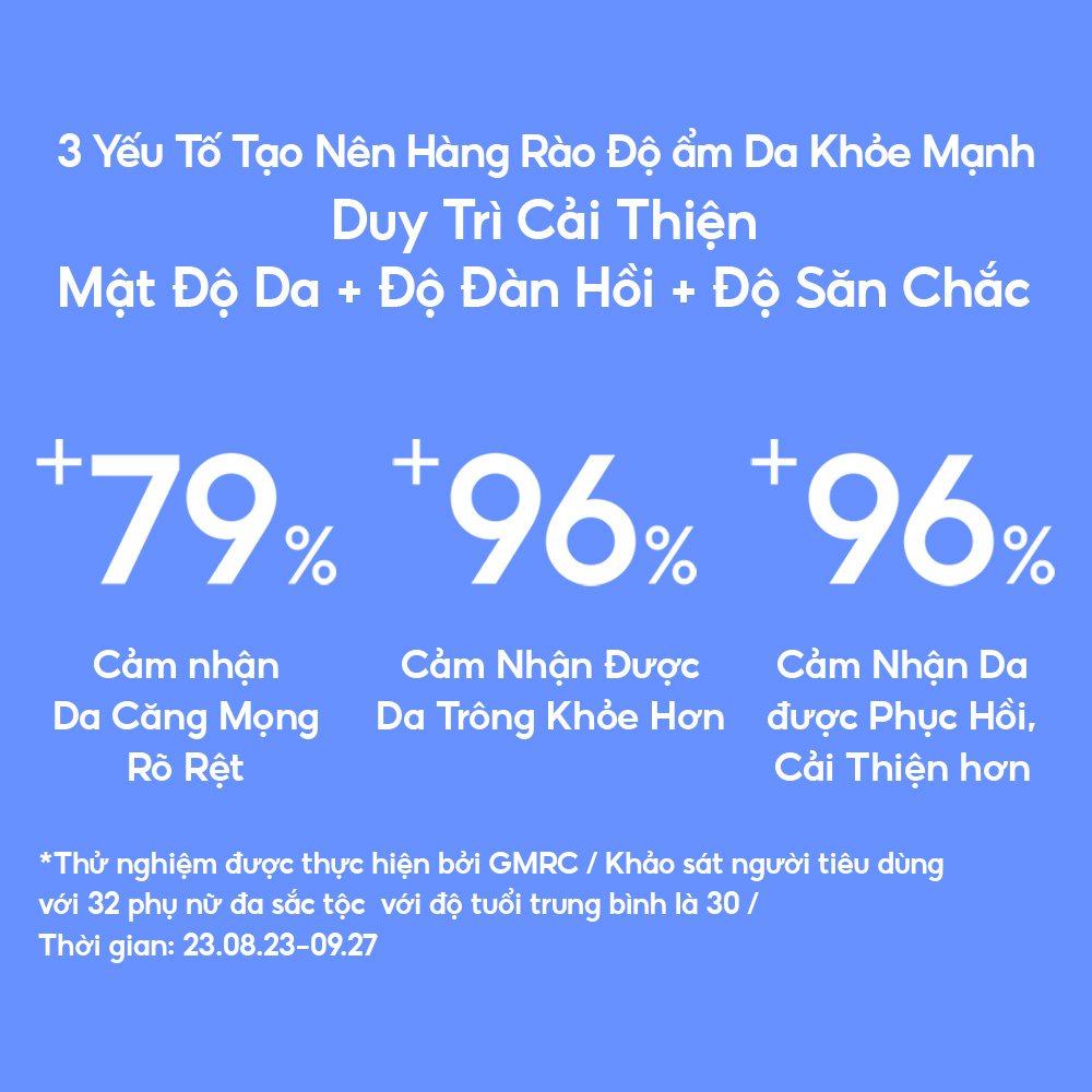 Mô tả Kem Dưỡng Ẩm Sâu 100H & Phục Hồi Hàng Rào Bảo Vệ Laneige Water Bank Blue Hyaluronic Moisture Cream 50ml (Da Khô Xỉn Màu) - 4