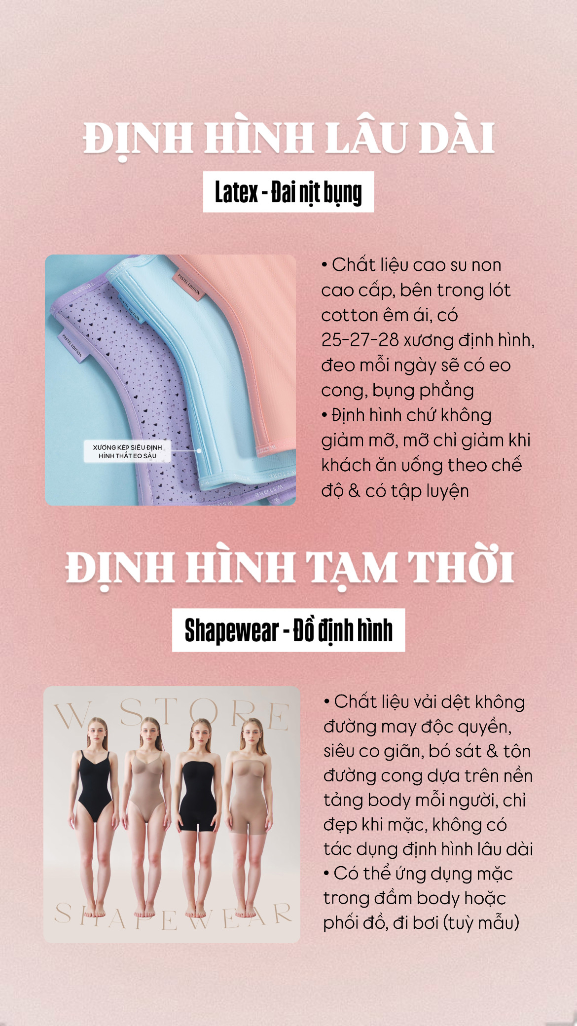 Mô tả Bodysuit Định Hình Tạo Eo & Nâng V1 - Shapewear Bodysuit Chính Hãng WSTORE - 1