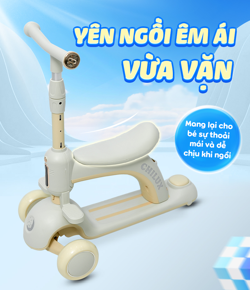 Mái che nhiều nấc Chilux S05