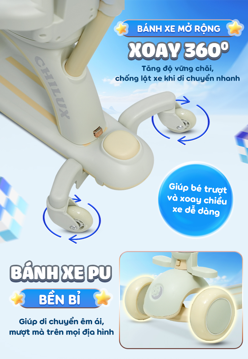 Chi tiết bánh xe Chilux S05