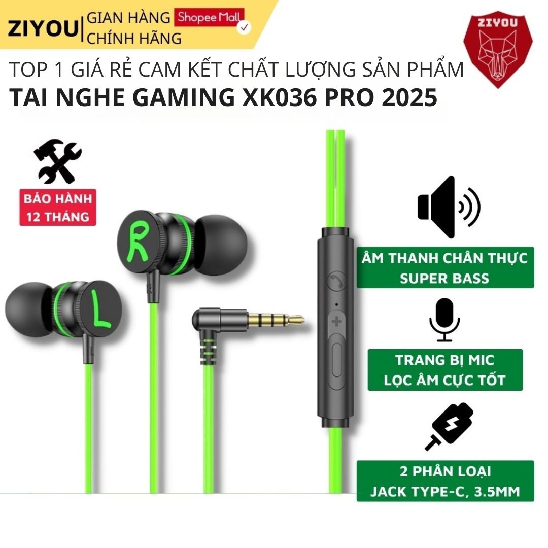 Tai nghe Ziyou XK036 Pro