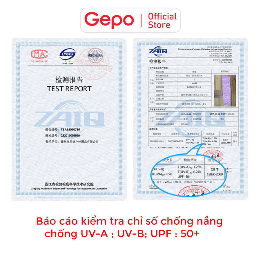 Mô tả Găng tay chống nắng nam nữ xỏ ngón chống tia UV chất liệu co dãn 4 chiều thoáng mát thấm hút mồ hôi - 2