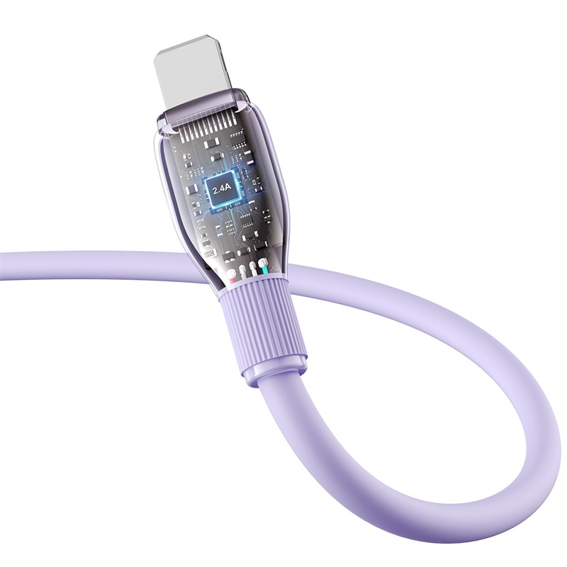 Mô tả Dây cáp dẻo BASEUS Pudding siêu bền 20W Pudding Series 1.2m sạc nhanh Type-C - 6