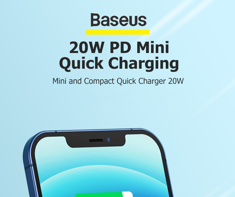 Mô tả Củ sạc nhanh Baseus PD 20W dành cho các dòng Iphone 12/13/14 - 1