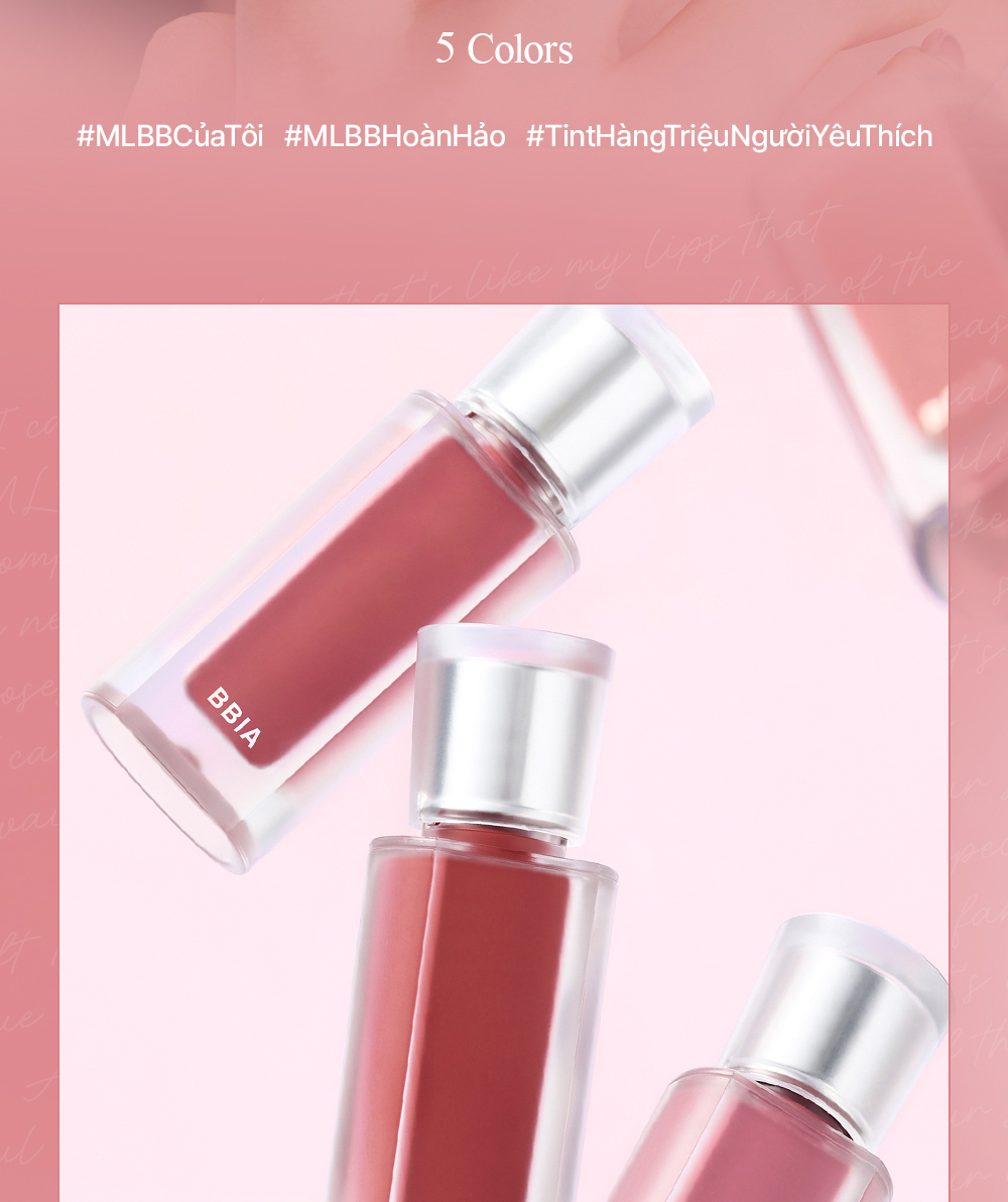 Mô tả Son kem thuần chay tone MLBB Bbia Last Velvet Tint (5g) - 2