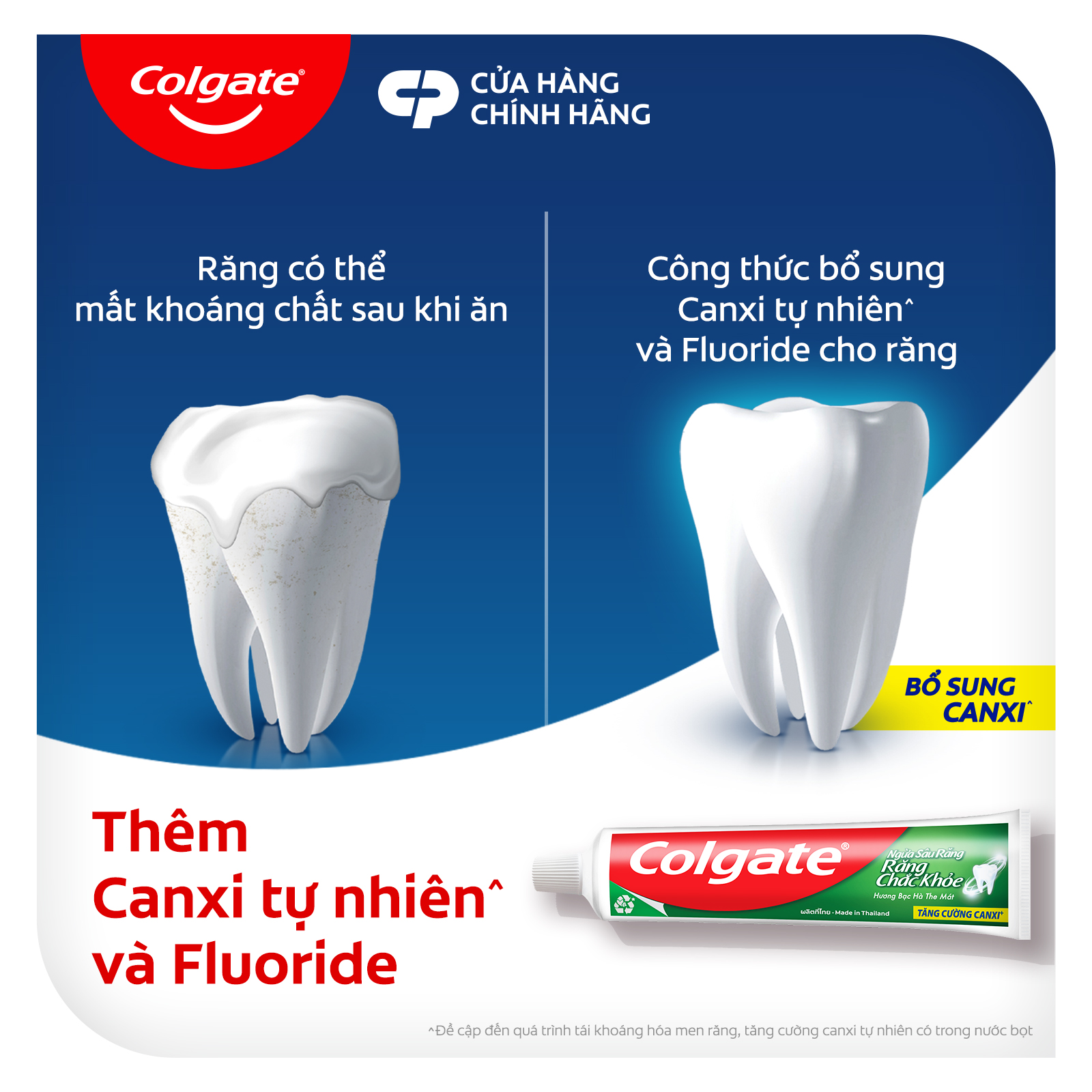 Mô tả Bộ 5 Kem đánh răng Colgate ngừa sâu răng răng chắc khỏe 225g/tuýp tặng bàn chải - 1