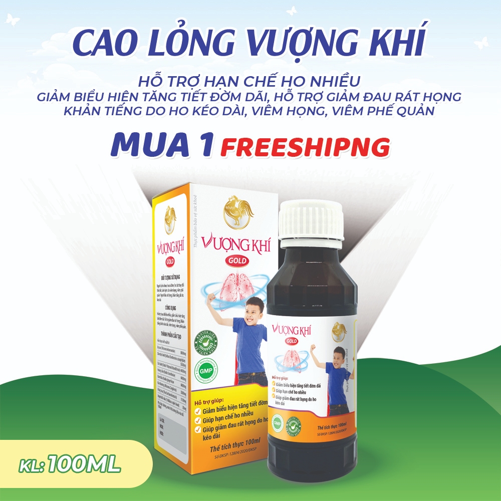 Mô tả Cao Lỏng Vượng Khí Gold Hỗ Trợ Giảm Ho Tiêu Đờm Tăng Đề Kháng Chính Hãng Japa Kids - 1