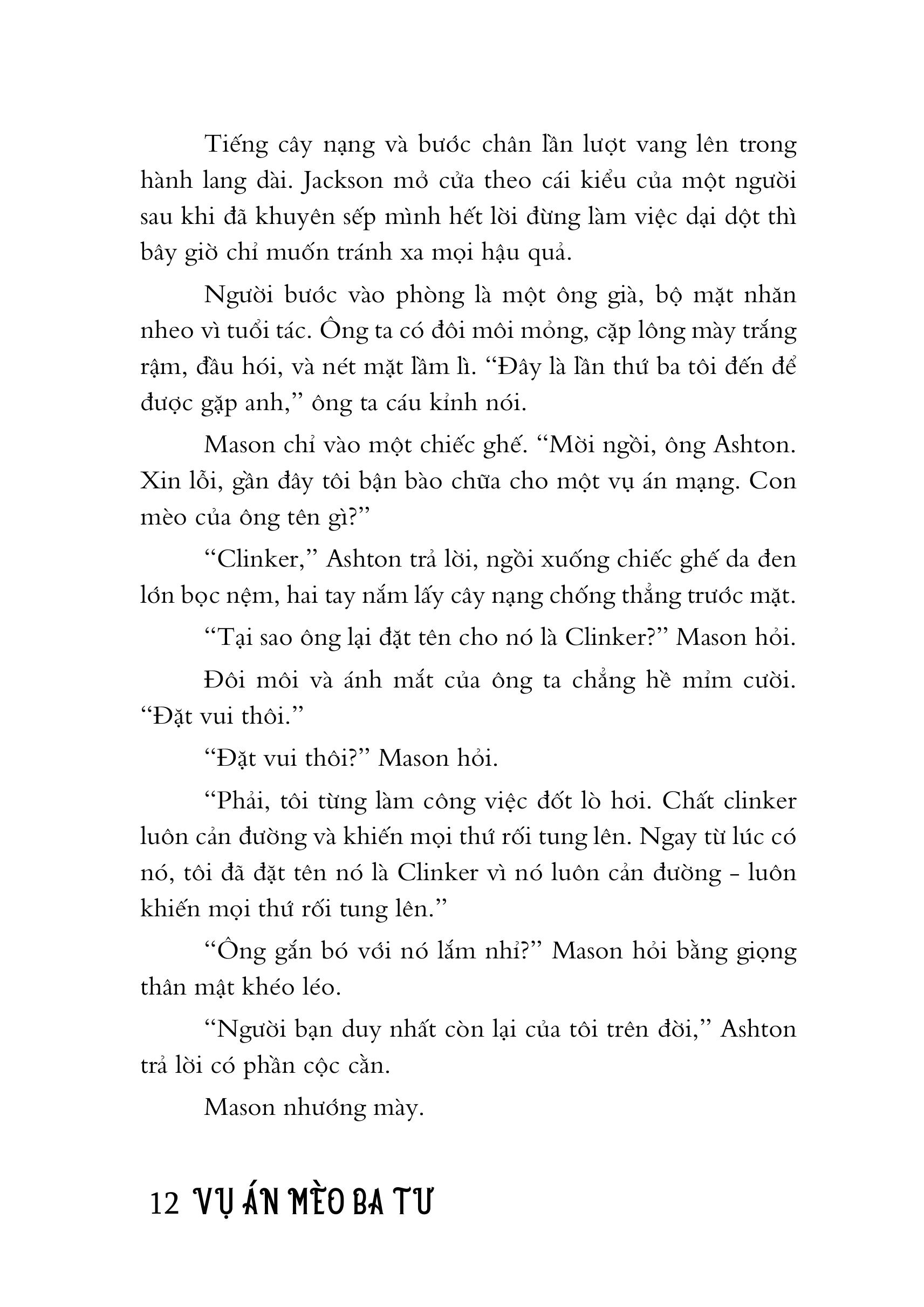 Mô tả Sách Tiểu Thuyết Trinh Thám - Vụ Án Mèo Ba Tư - Erle Stanley Gardner - 10