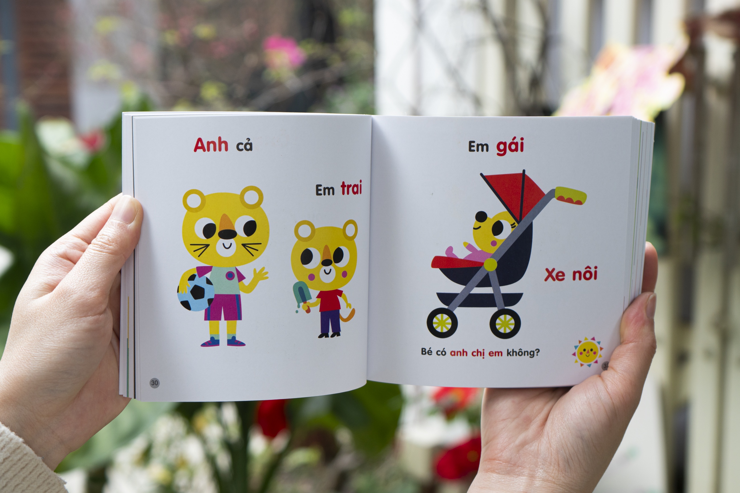 Mô tả Sách - 200 từ vựng mẹ cùng con học nói trọn bộ 4 cuốn - Đinh Tị Books - 7