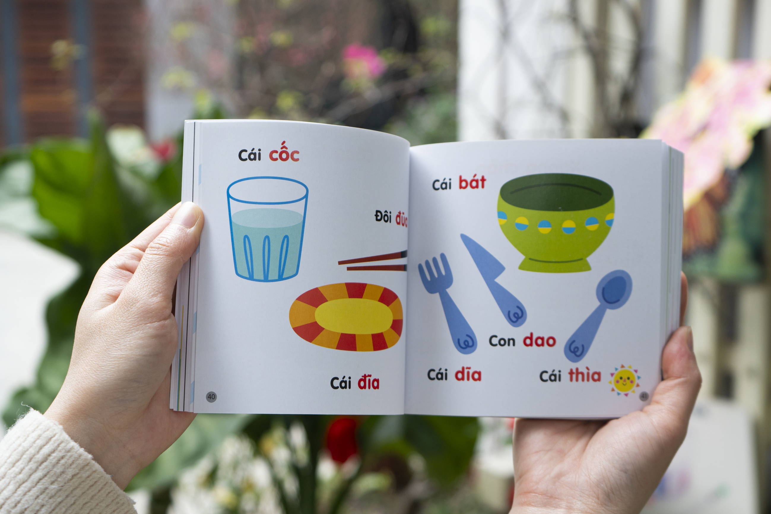 Mô tả Sách - 200 từ vựng mẹ cùng con học nói trọn bộ 4 cuốn - Đinh Tị Books - 4