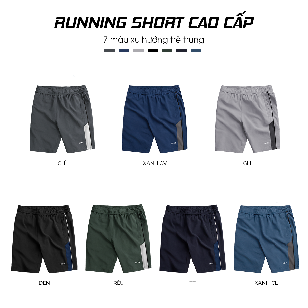 Quần Short Nam GUZADO GSR08 - Hình ảnh 1