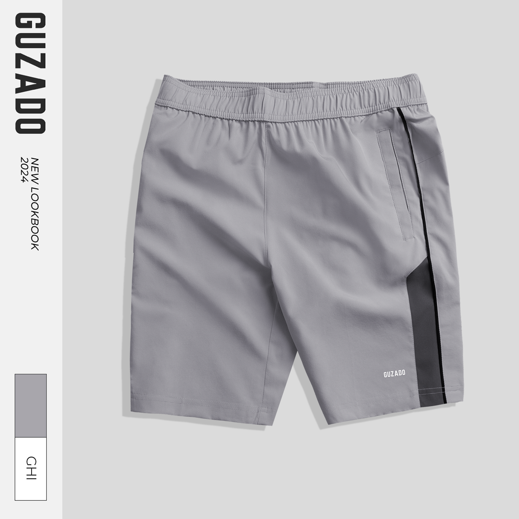 Quần Short Nam GUZADO GSR08 - Phối đồ