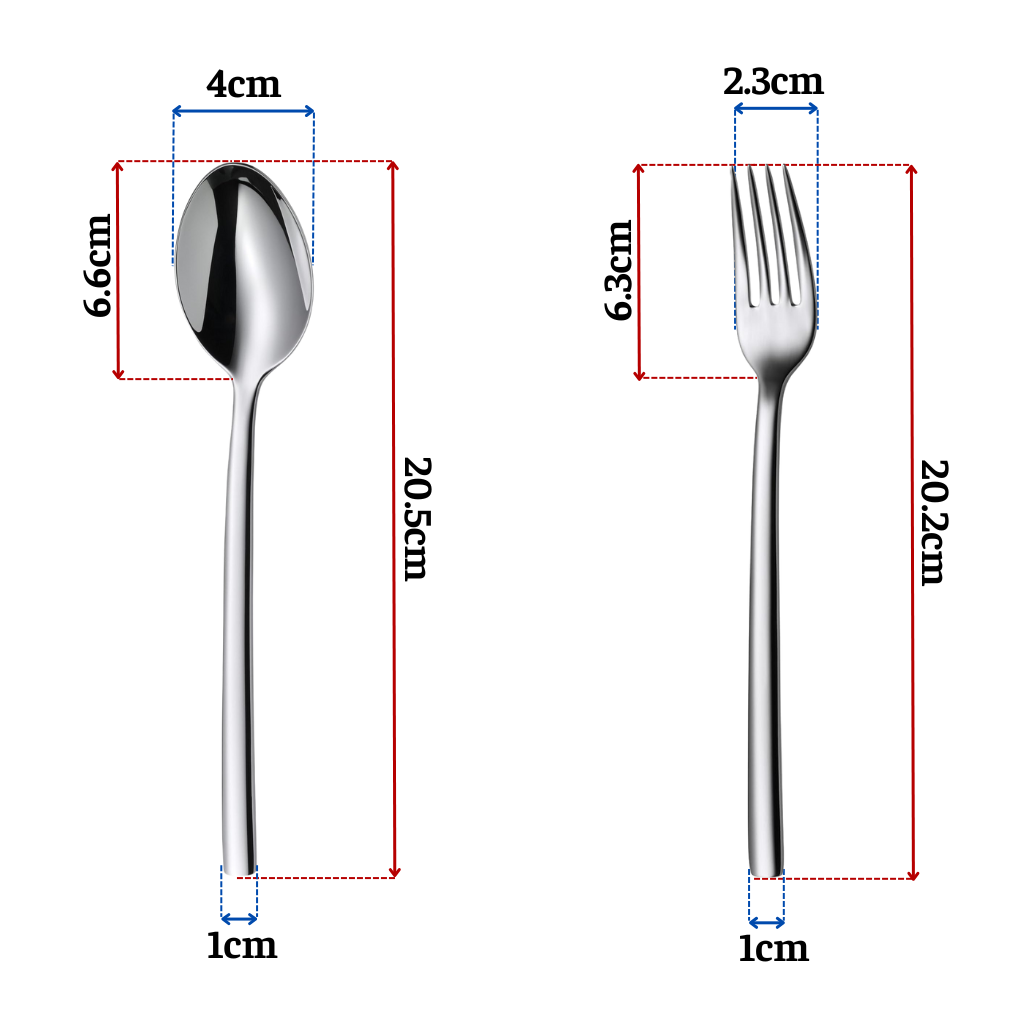Bộ Thìa Dĩa WMF Miami 12 Món Cao Cấp,Dành Cho Gia Đình, Chất Liệu Thép  Không Gỉ Cromargan 1284009012
