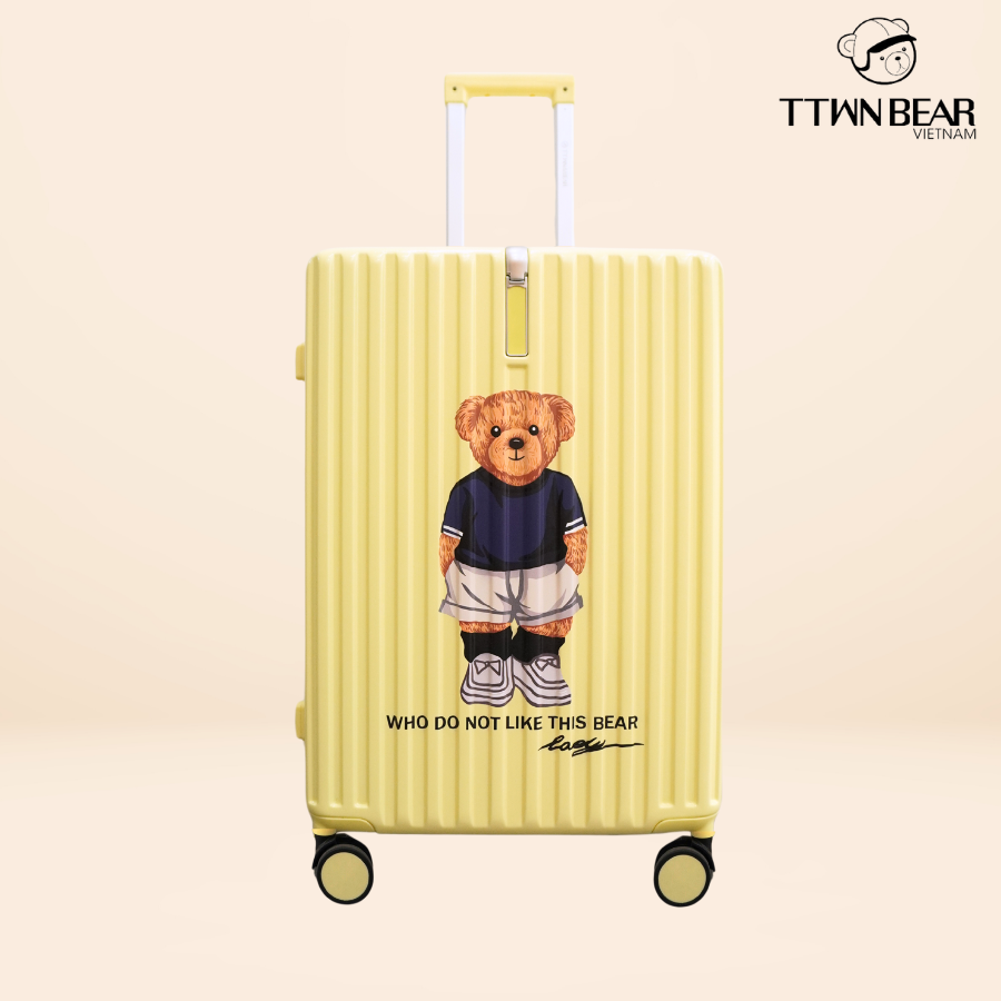 Mô tả Vali TTWN BEAR chính hãng - TN7001 cao cấp đi du lịch size 24 in và 20 in - 2