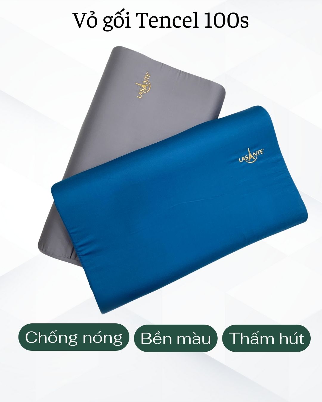 Gối Cao Su Lasante - Làm đẹp da