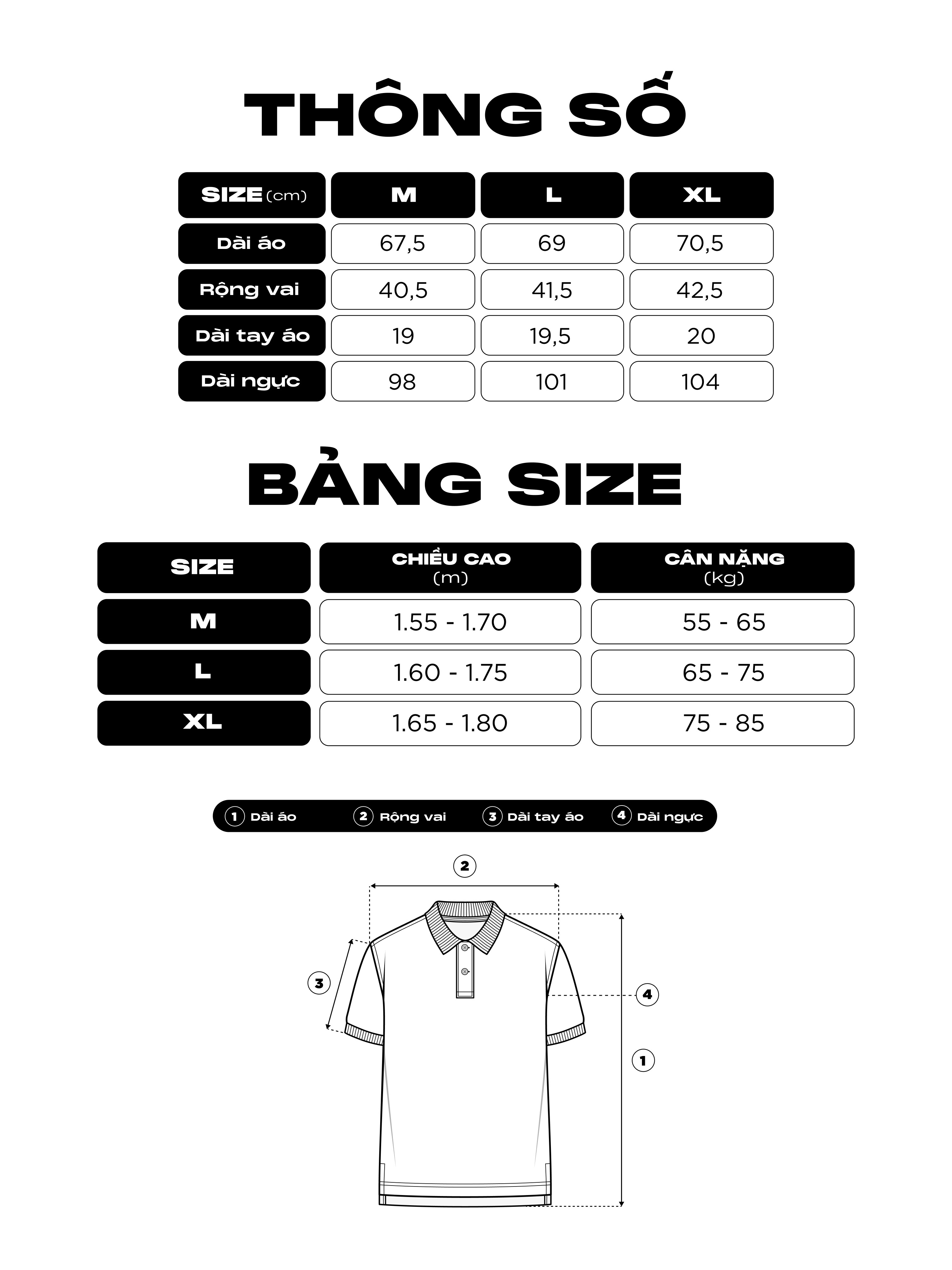 Mô tả Áo polo nam MARCO vải thun cotton dày dặn, co dãn tốt, đứng form, thoáng mát - HUSSIO - 8