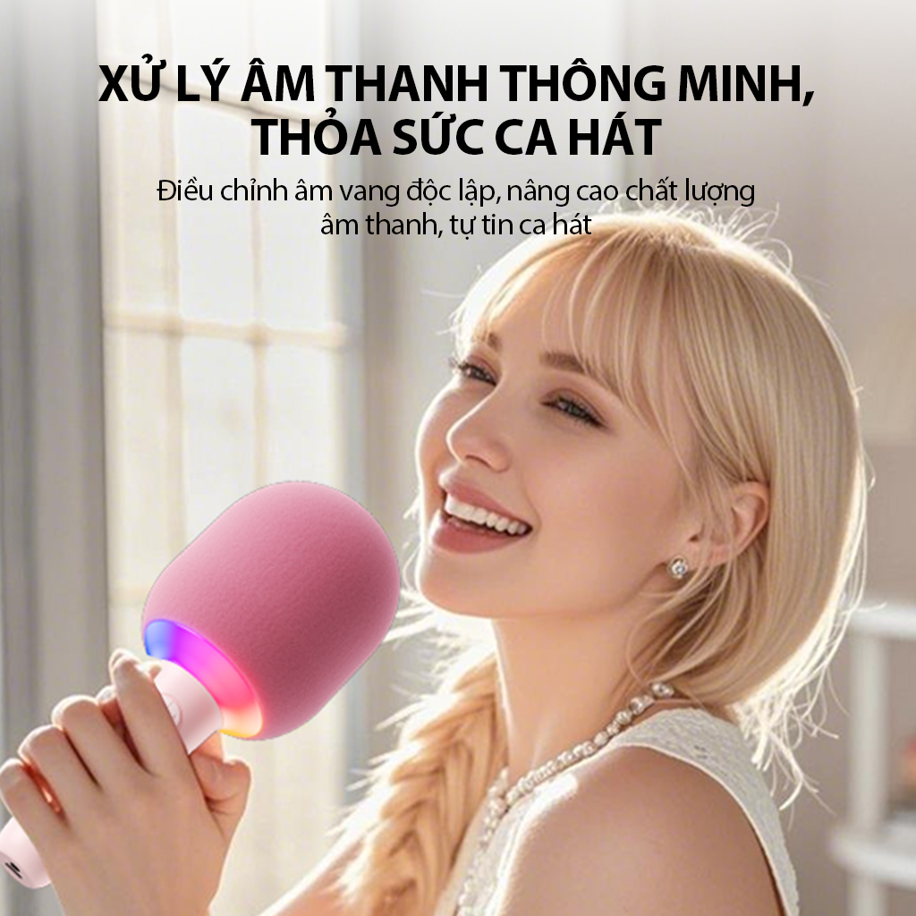 Mô tả Loa Karaoke tích hợp Micro VIVAN VS9 3W chính hãng - 5