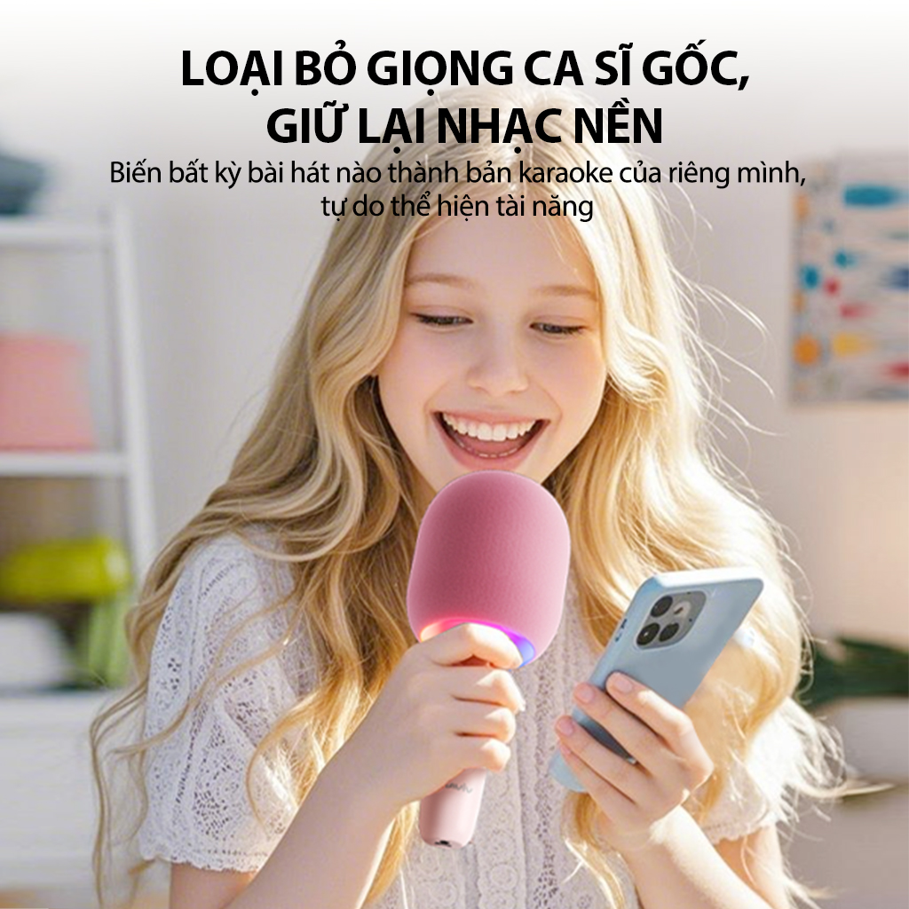 Mô tả Loa Karaoke tích hợp Micro VIVAN VS9 3W chính hãng - 6