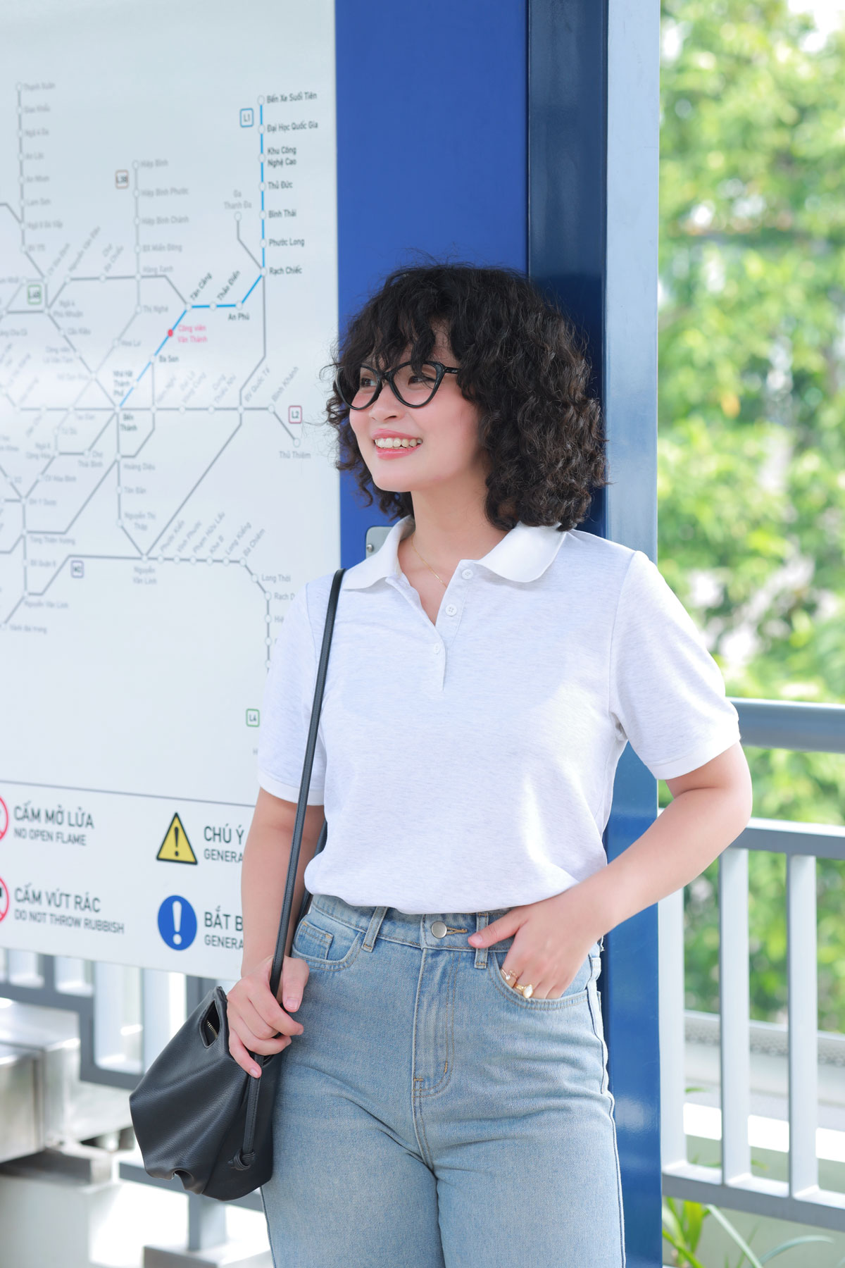 Mô tả Áo polo nữ trơn tay ngắn basic form rộng GILLEE mang phong cách Hàn Quốc chất liệu cotton thoáng mát, mềm mại FAP078 - 7