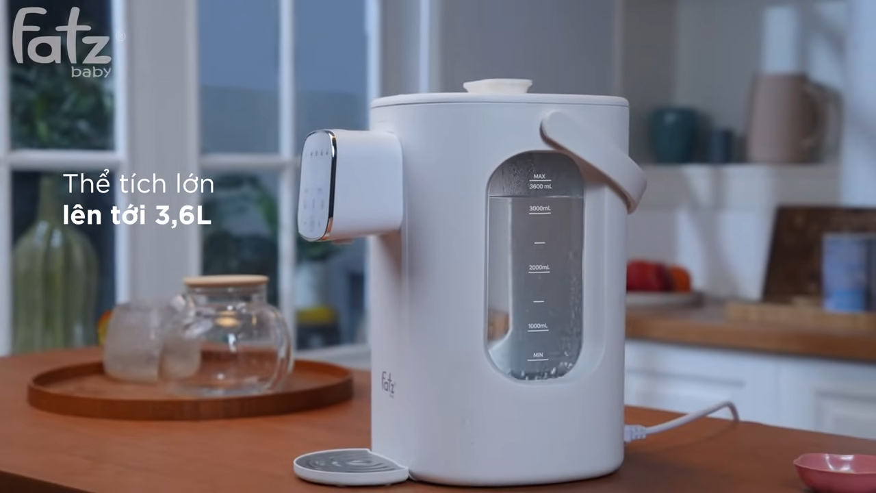 Mô tả Máy đun và hâm nước pha sữa thông minh tiện lợi Smart 11 Plus FATZBABY FB3835HB - 4
