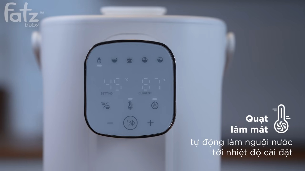 Mô tả Máy đun và hâm nước pha sữa thông minh tiện lợi Smart 11 Plus FATZBABY FB3835HB - 9