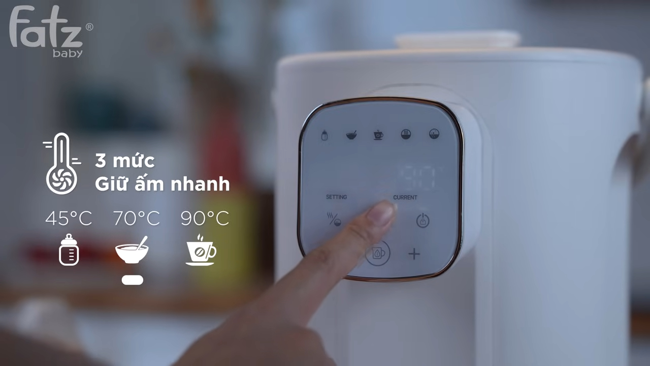 Mô tả Máy đun và hâm nước pha sữa thông minh tiện lợi Smart 11 Plus FATZBABY FB3835HB - 12