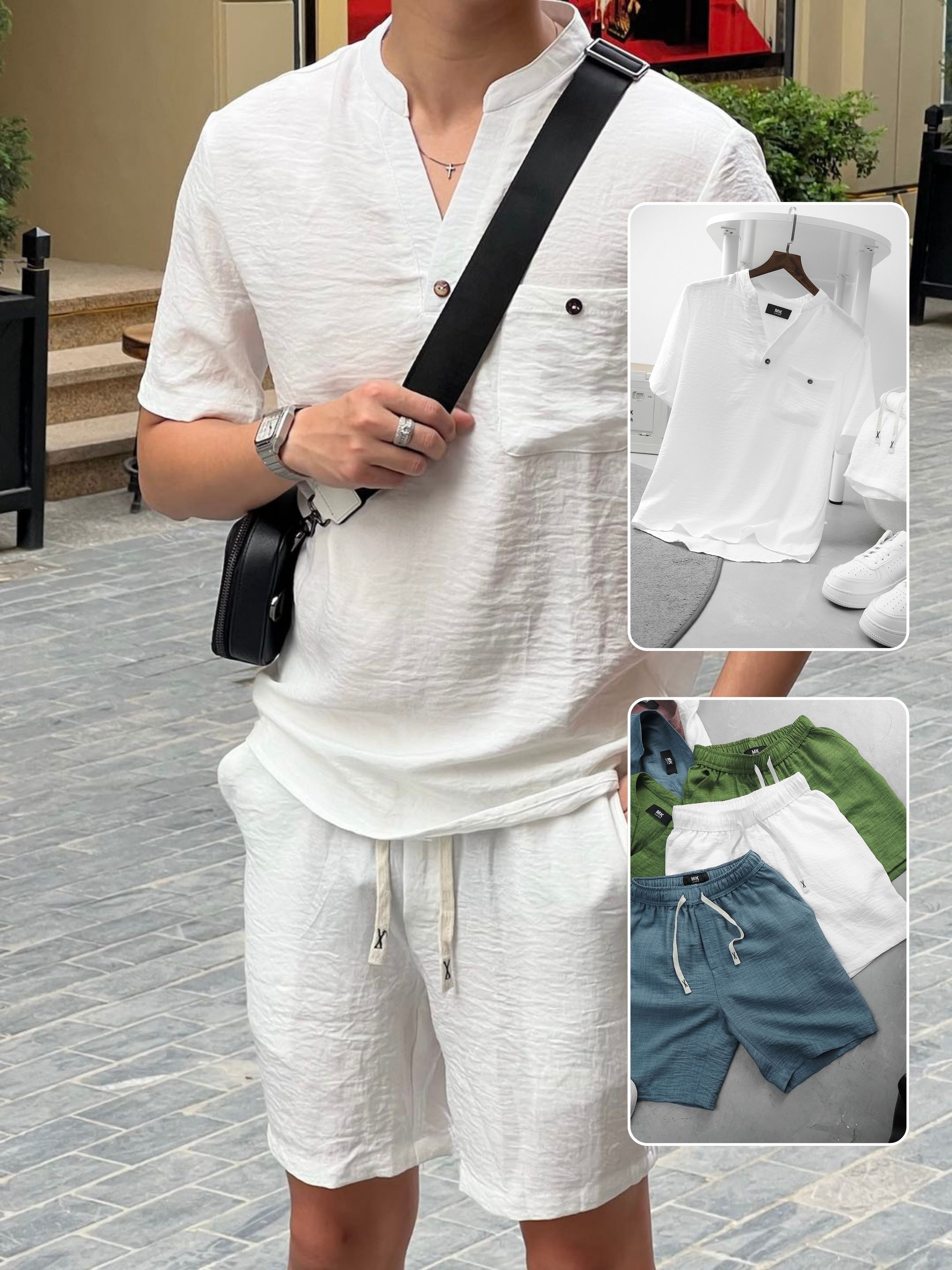 Đồ bộ nam cổ V MK CLEVER 7