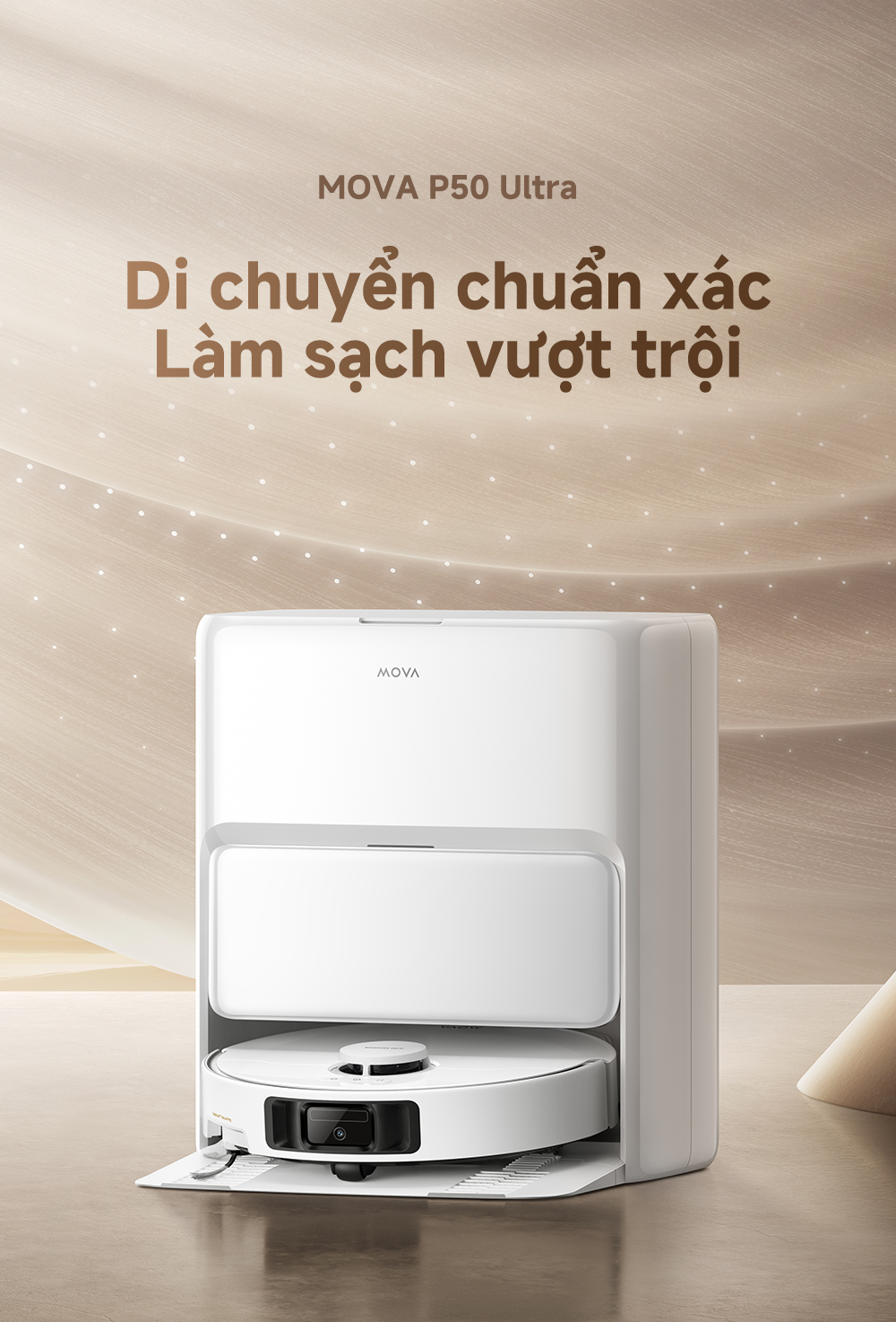 Mô tả Robot hút bụi lau nhà đa năng Mova P50 Ultra - Hàng chính hãng - Bảo hành 36 tháng - 1