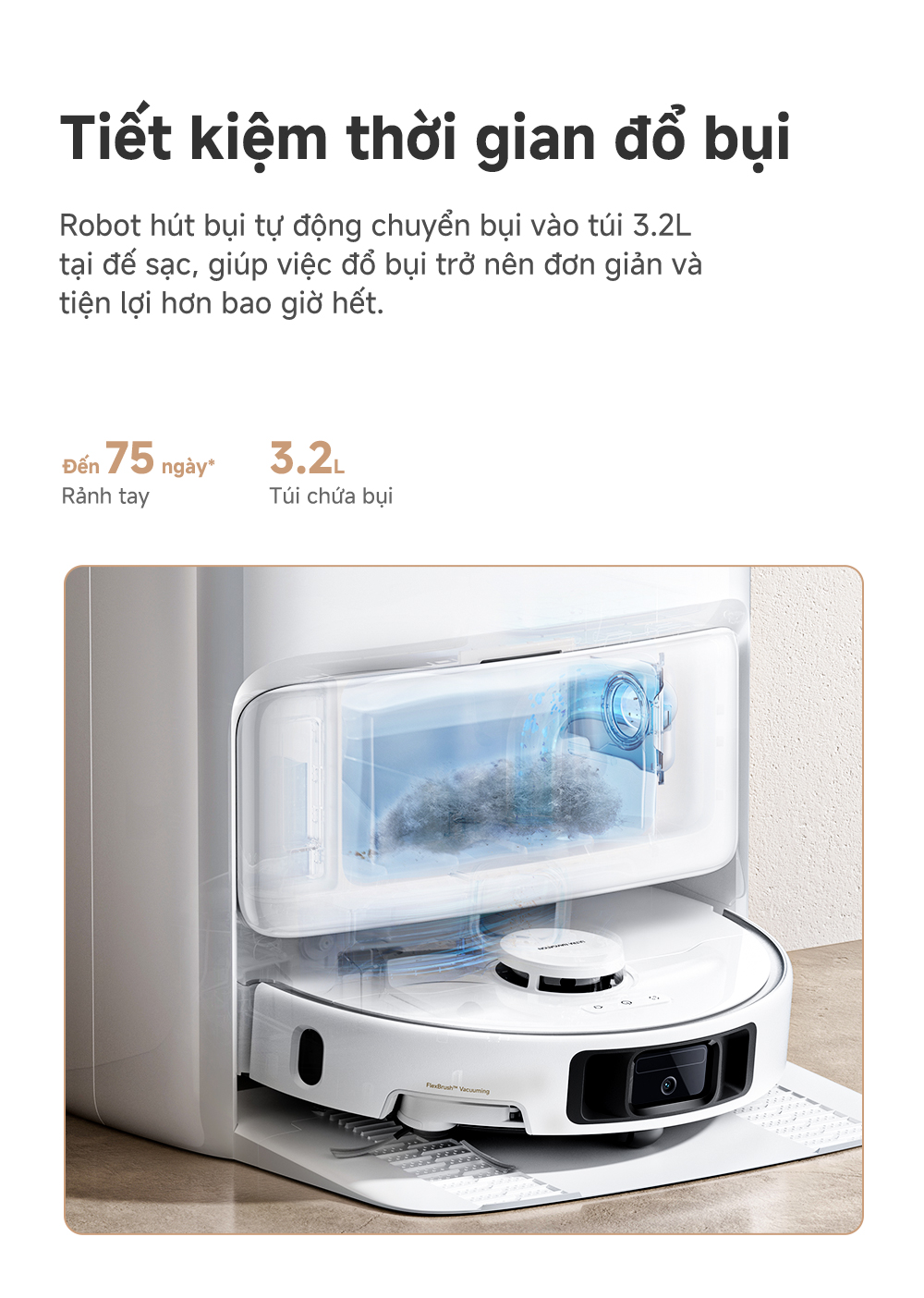 Mô tả Robot hút bụi lau nhà đa năng Mova P50 Ultra - Hàng chính hãng - Bảo hành 36 tháng - 9