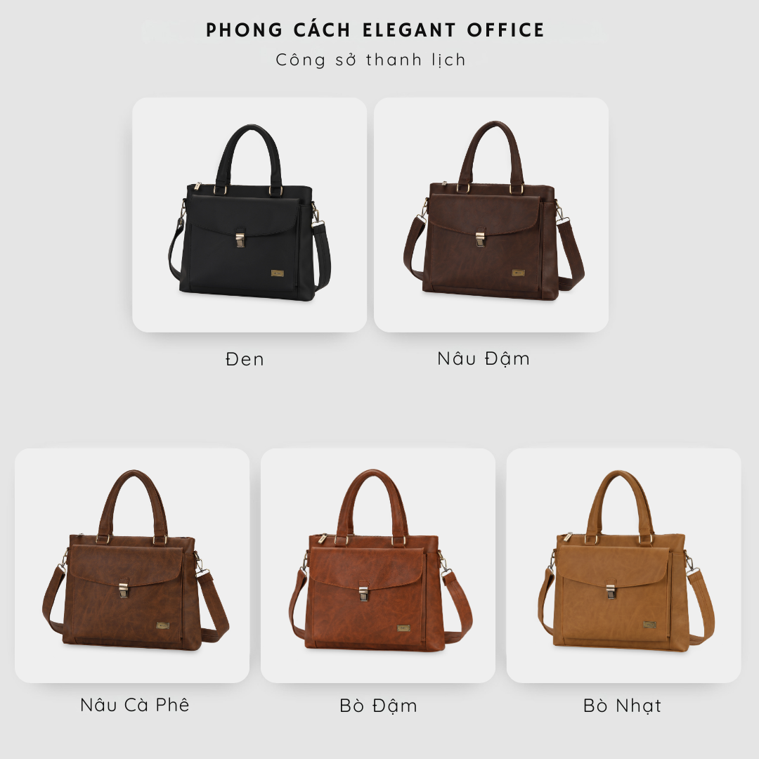 Túi Xách Công Sở IDIGO UB2-6032