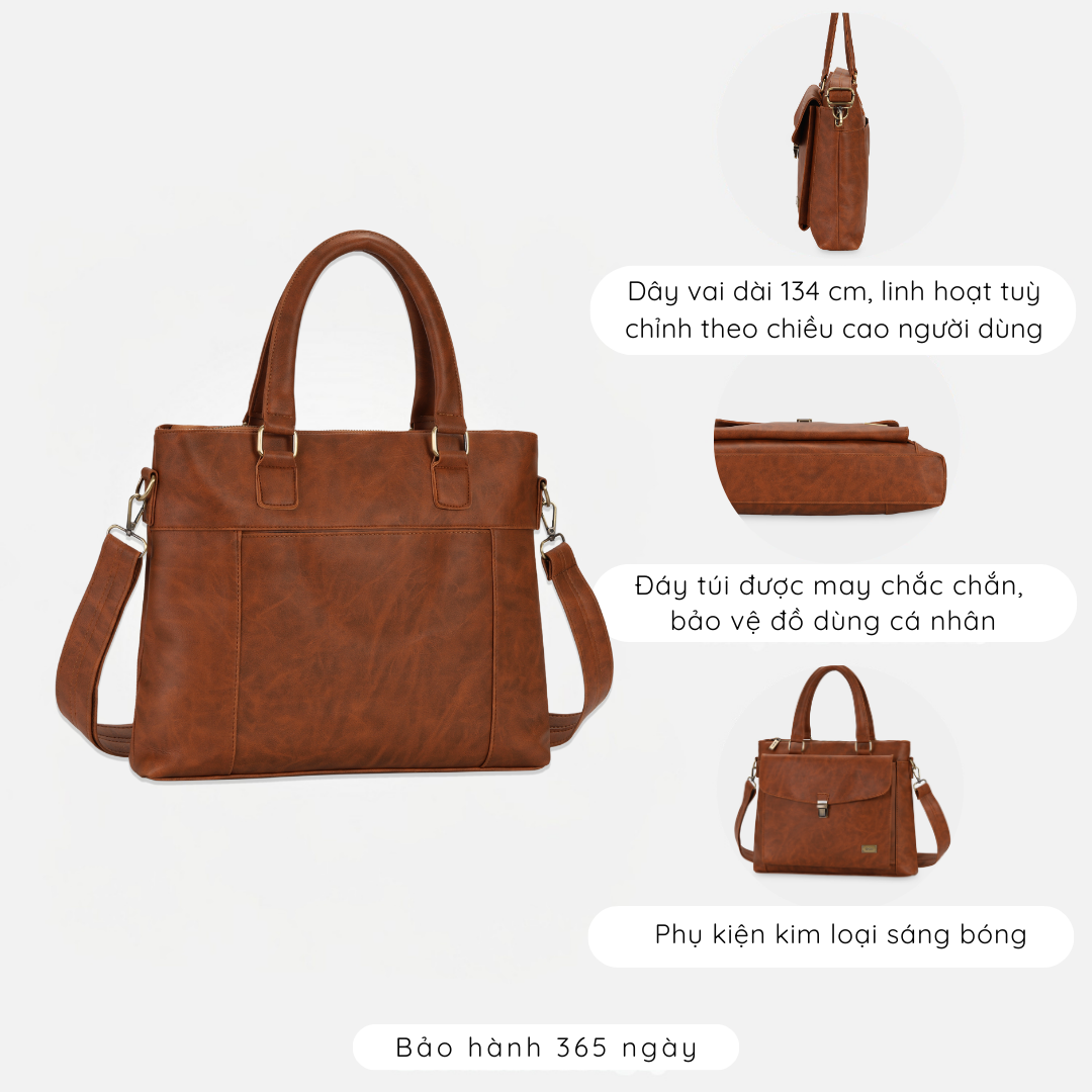 Túi Công Sở IDIGO UB2-6032 Nhiều Ngăn